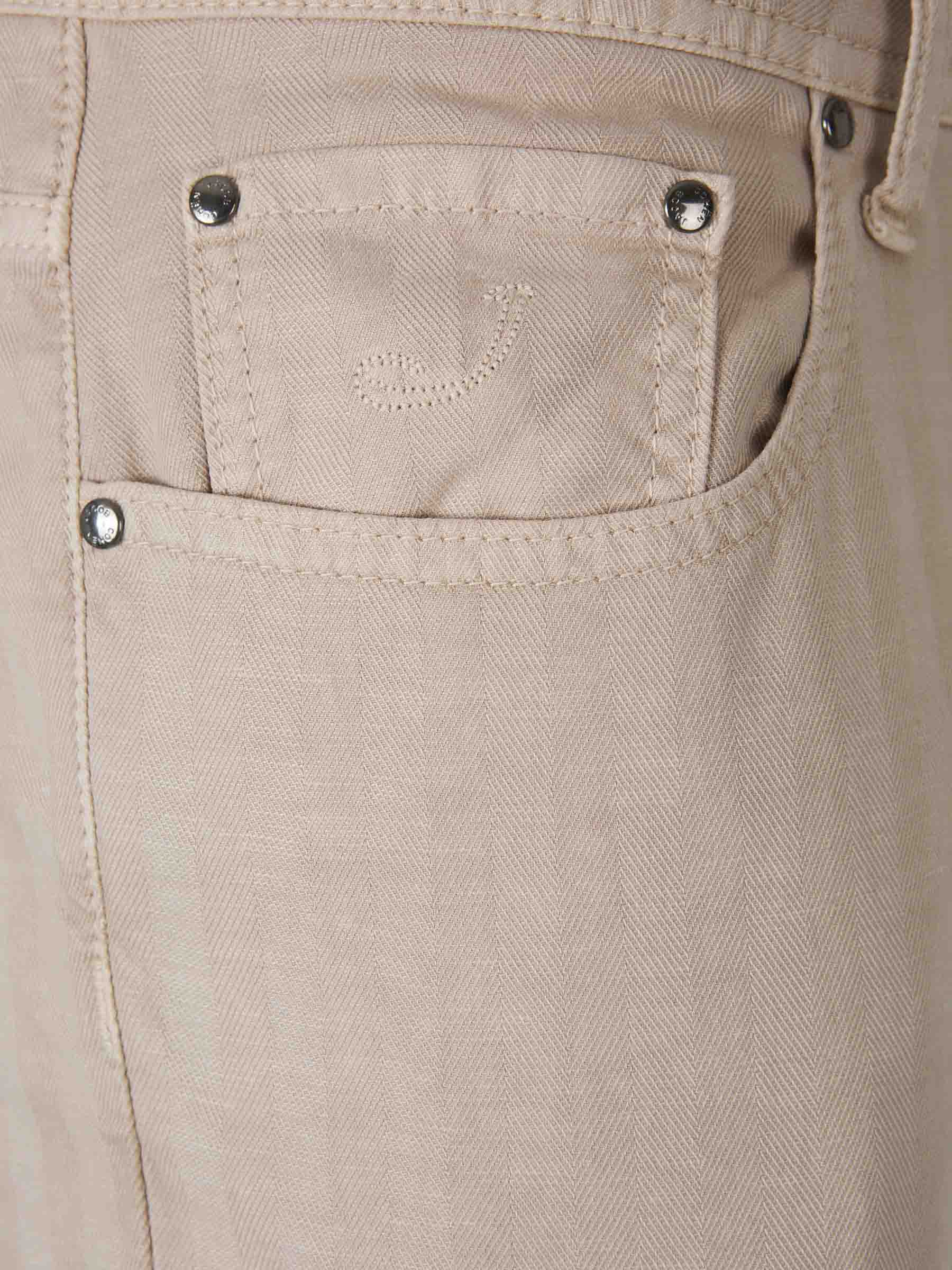 Outlet online Jacob Cohën Hombre Jeans Slim Bard color Beige sku 522-002774 01 - Foto 3