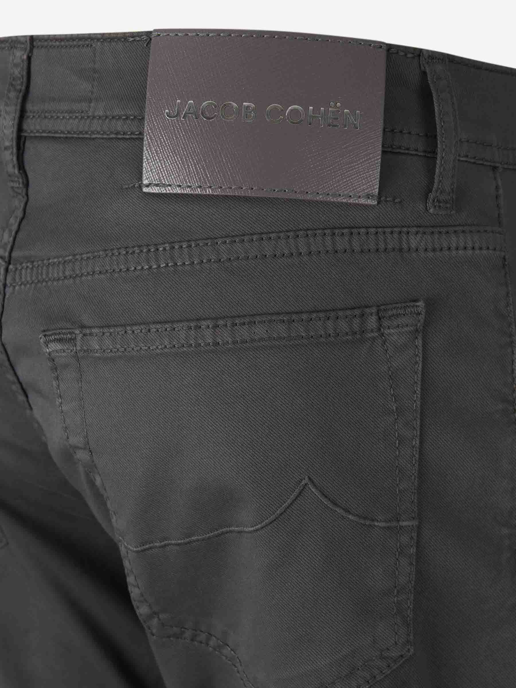 Outlet online Jacob Cohën Hombre Jeans Slim Bard color Gris Antracita sku 522-002775 03 - Foto 4