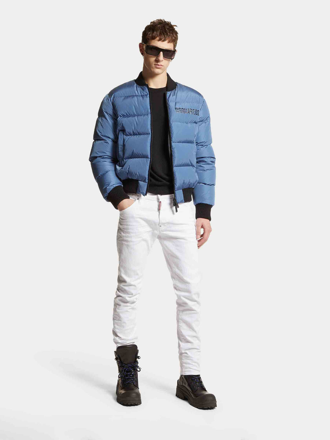 Dsquared2 Hombre Barcelona Jeans Skinny Skater color Blanco sku 522-002793 01 - Foto 2