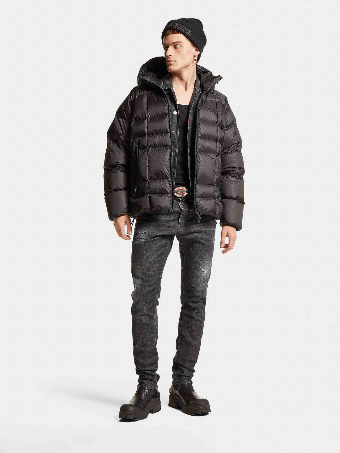 Dsquared2 Hombre Barcelona Jeans Straight Denim color Negro sku 522-002794 01 - Foto 2