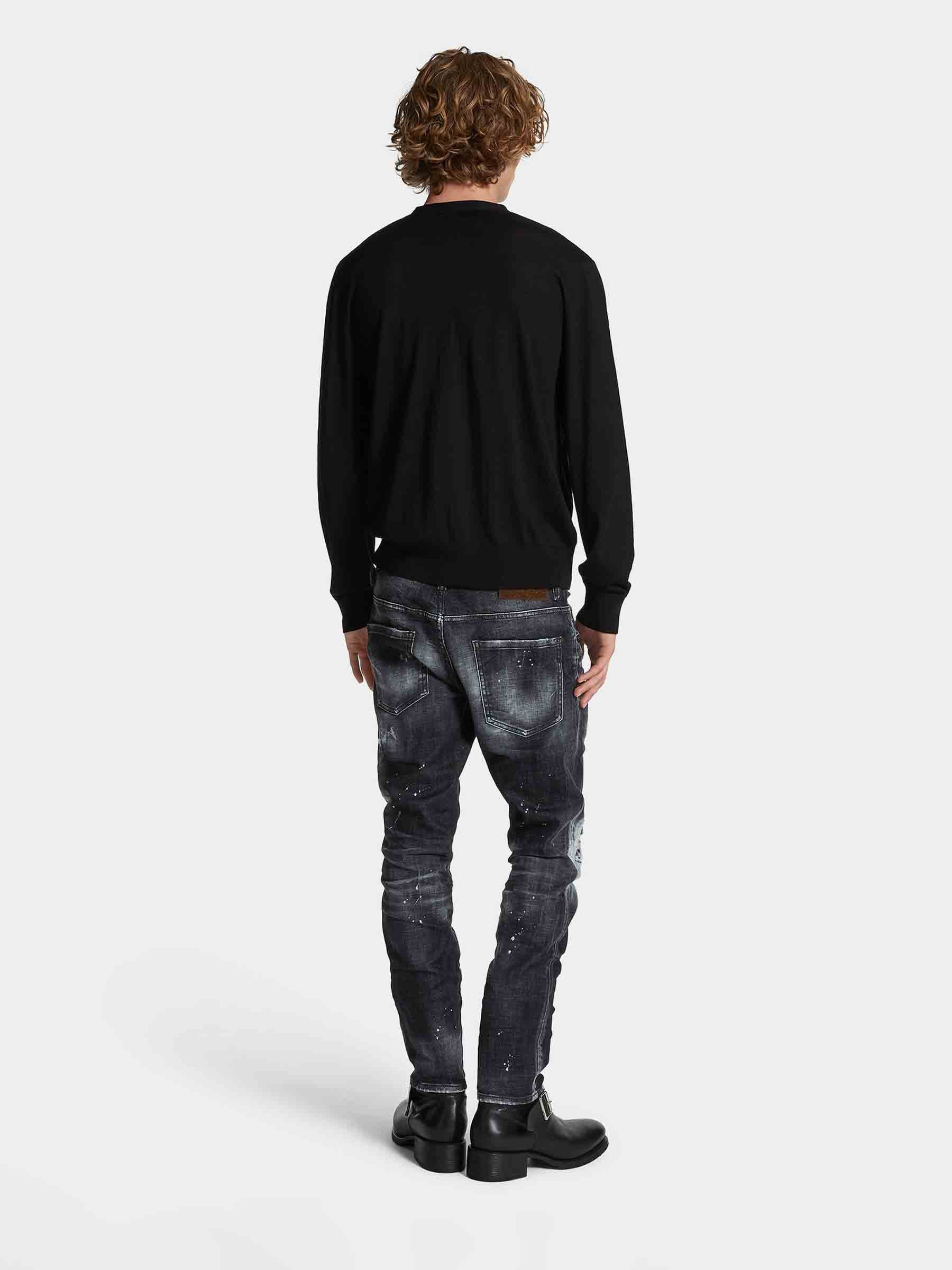 Dsquared2 Hombre Barcelona Jeans Straight Skate color Negro sku 522-002795 01 - Foto 3