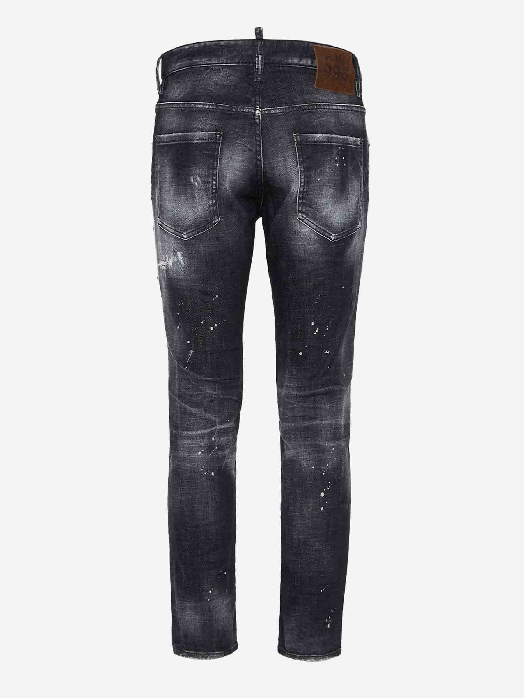 Dsquared2 Hombre Barcelona Jeans Straight Skate color Negro sku 522-002795 01 - Foto 4