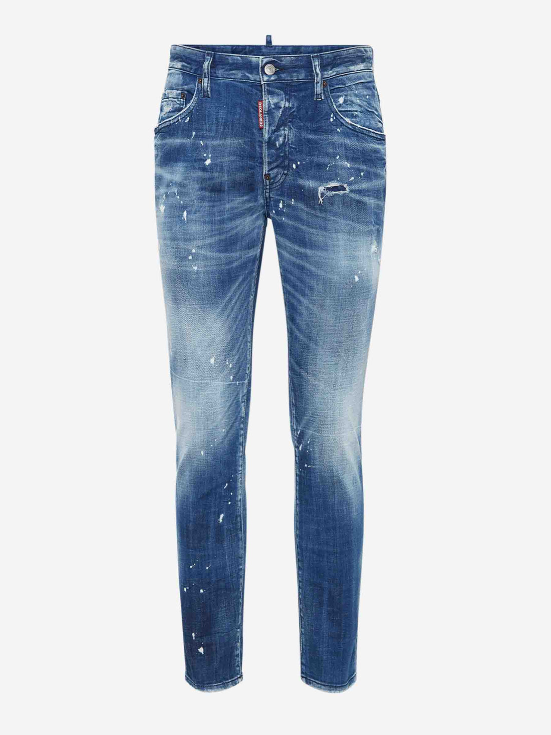 Dsquared2 Hombre Barcelona Jeans Slim Rasgados color Azul Denim Oscuro sku 522-002796 01 - Foto 1