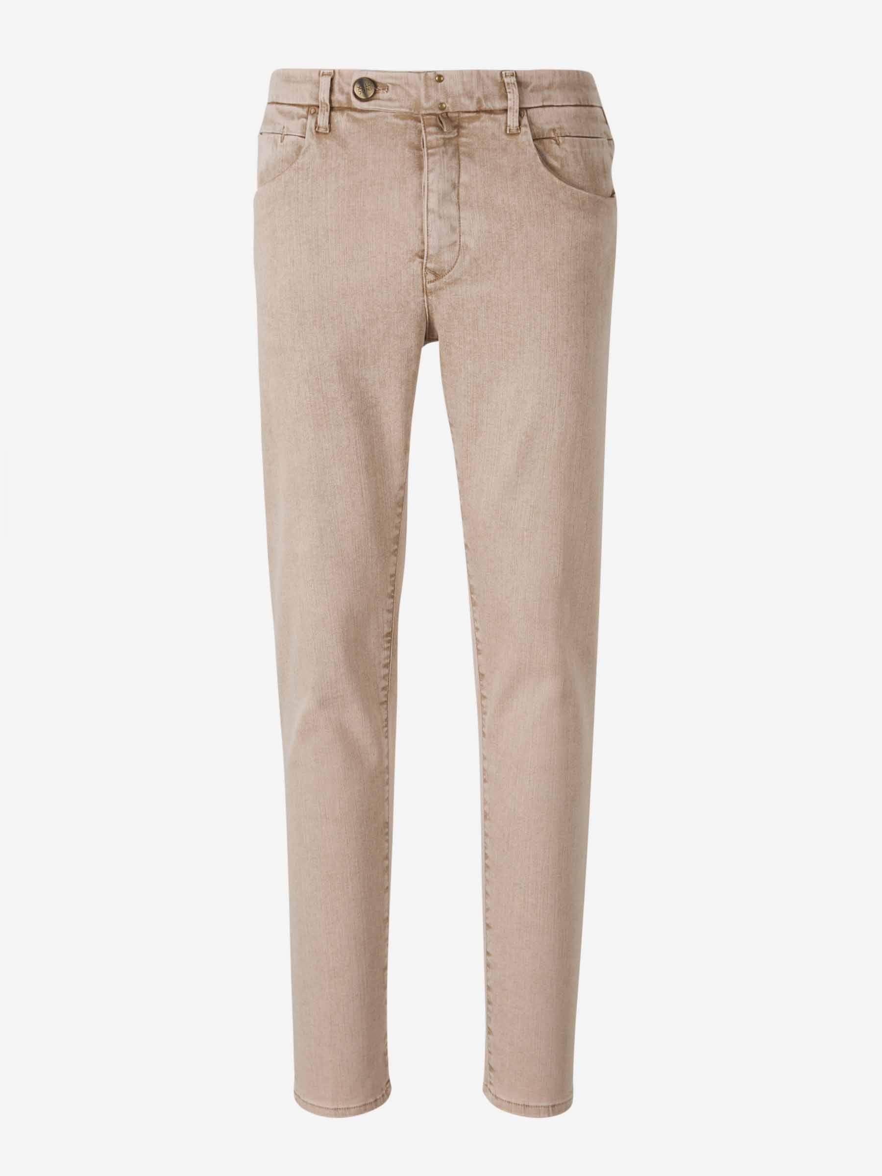Outlet online Incotex Blue Division Hombre Jeans Straight color Camel sku 522-002814 02 - Foto 1