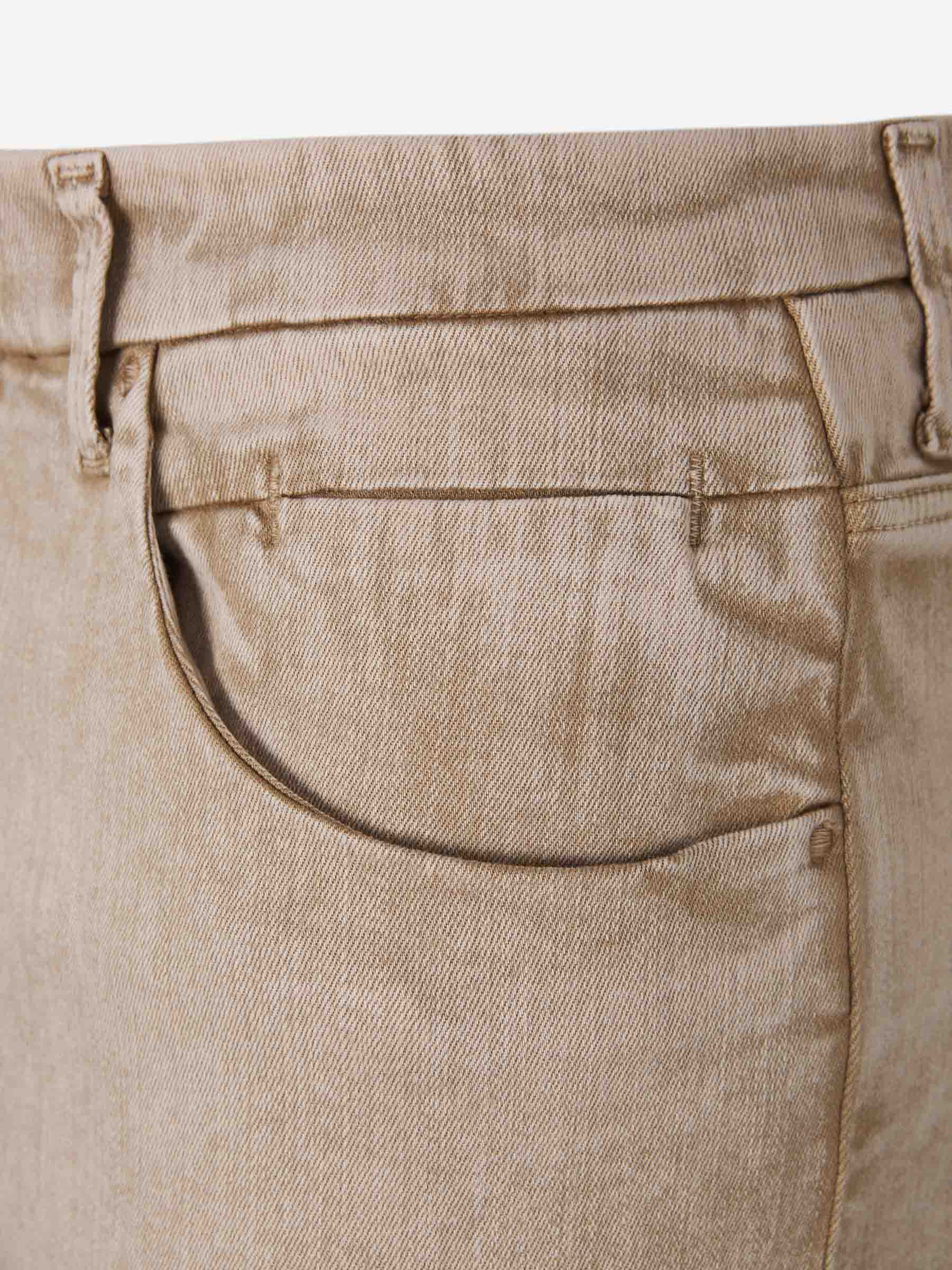 Outlet online Incotex Blue Division Hombre Jeans Straight color Camel sku 522-002814 02 - Foto 2