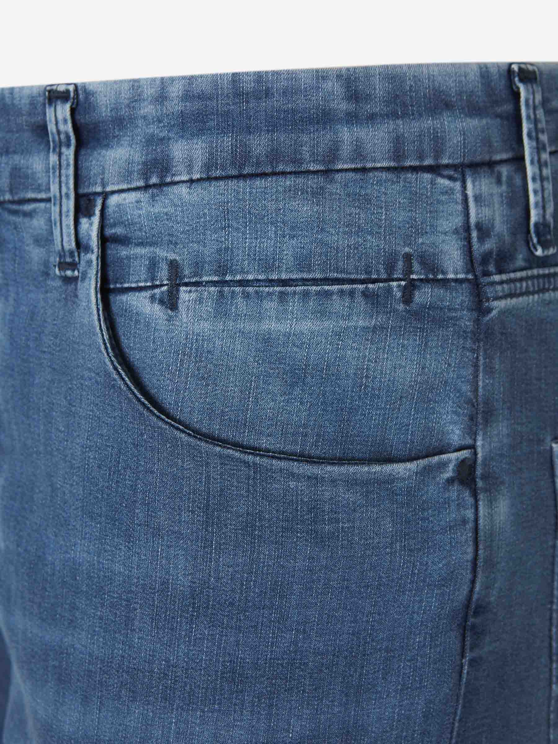 Incotex Blue Division Hombre Barcelona Jeans Straight Algodón color Azul sku 522-002816 01 - Foto 3
