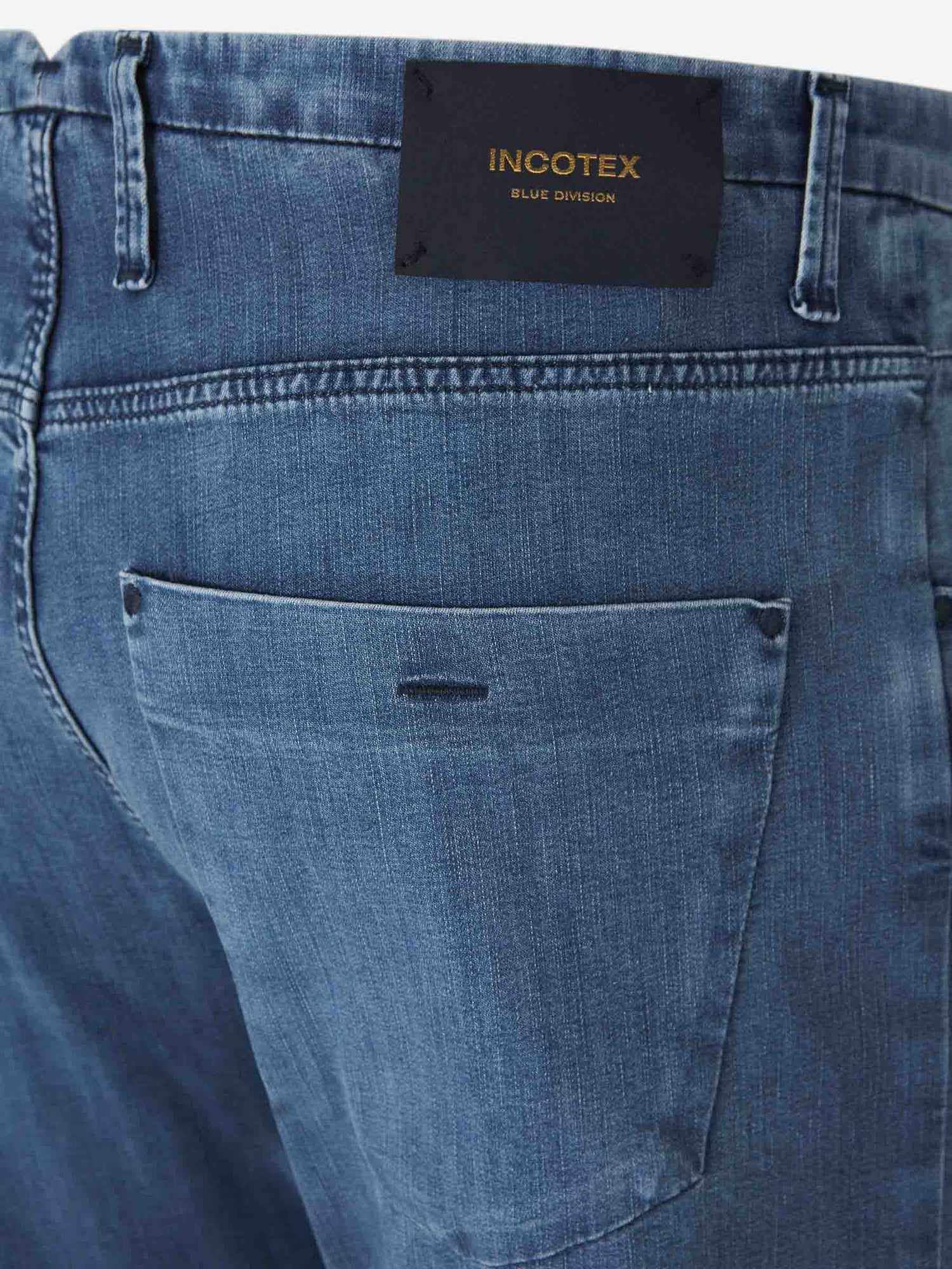 Incotex Blue Division Hombre Barcelona Jeans Straight Algodón color Azul sku 522-002816 01 - Foto 4