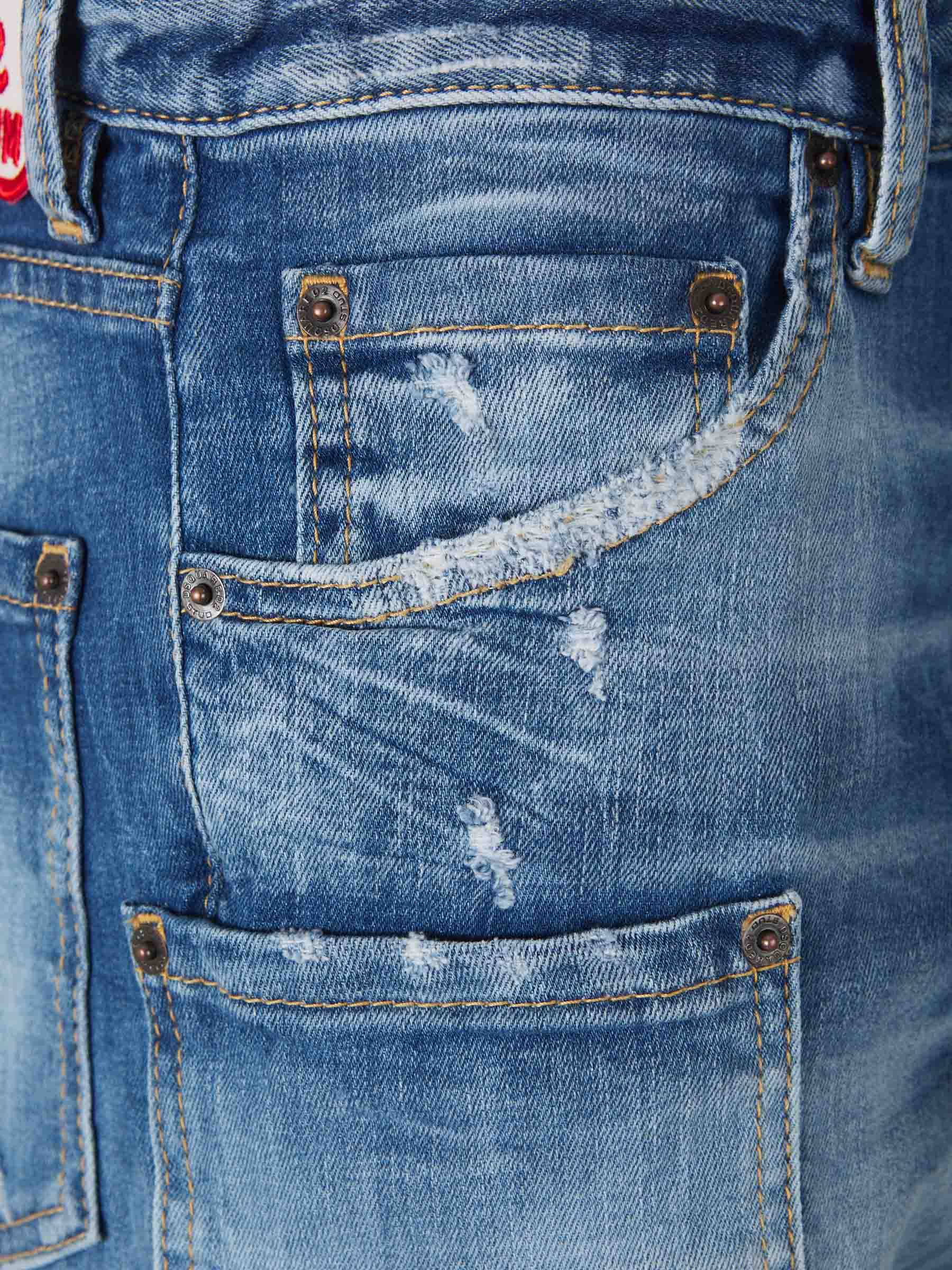 Dsquared2 Hombre Barcelona Jeans Slim Cool Guy color Azul sku 522-002836 01 - Foto 4