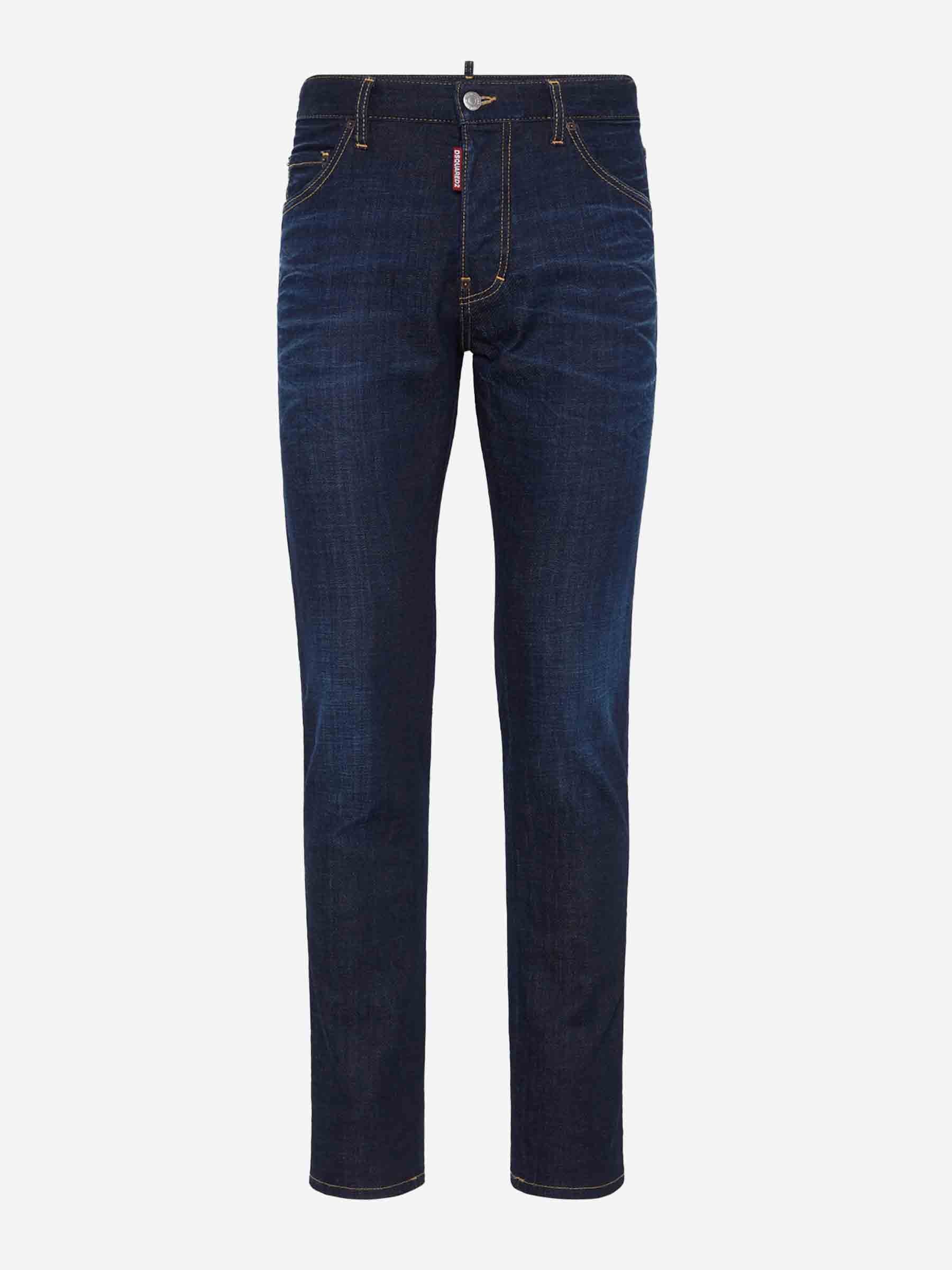 Outlet online Dsquared2 Hombre Jeans Straight Algodón color Azul sku 522-002837 01 - Foto 1