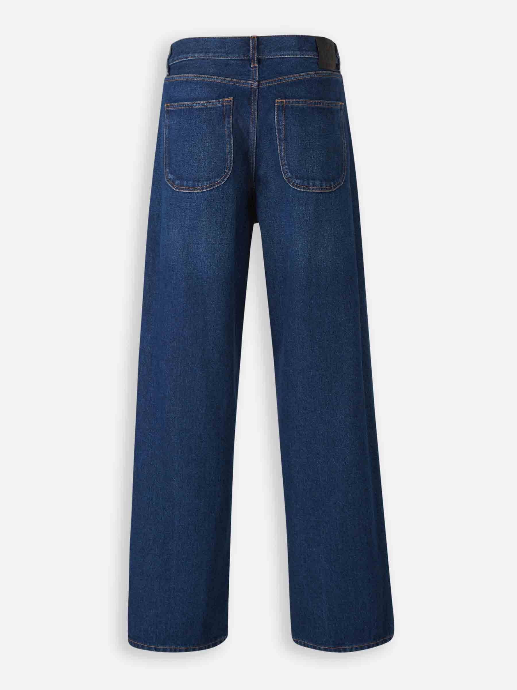 Off-White Hombre Barcelona Jeans Anchos Logo color Azul sku 522-002845 01 - Foto 2