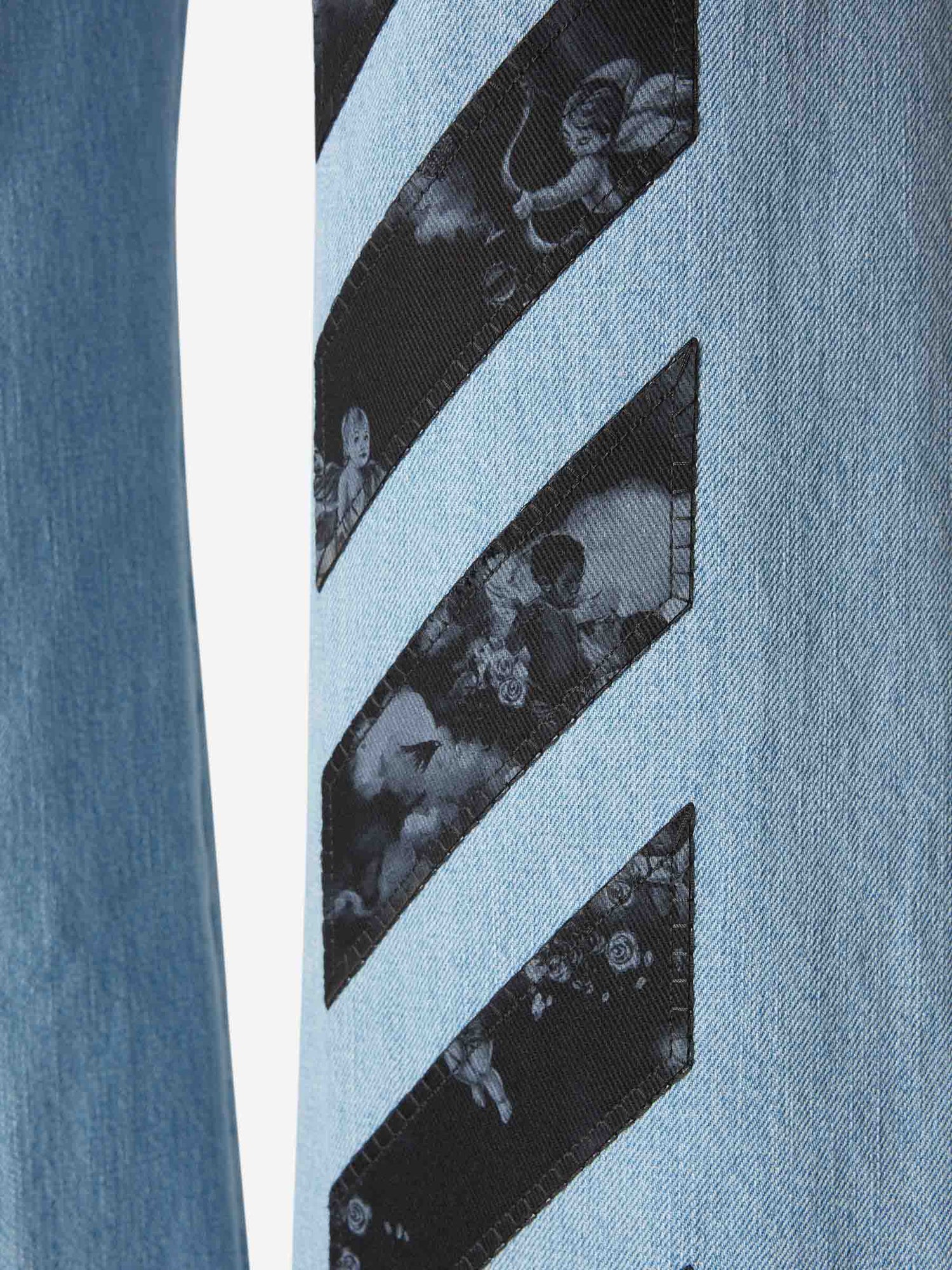 Off-White Hombre Barcelona Jeans Anchos Fresco color Azul sku 522-002846 01 - Foto 4