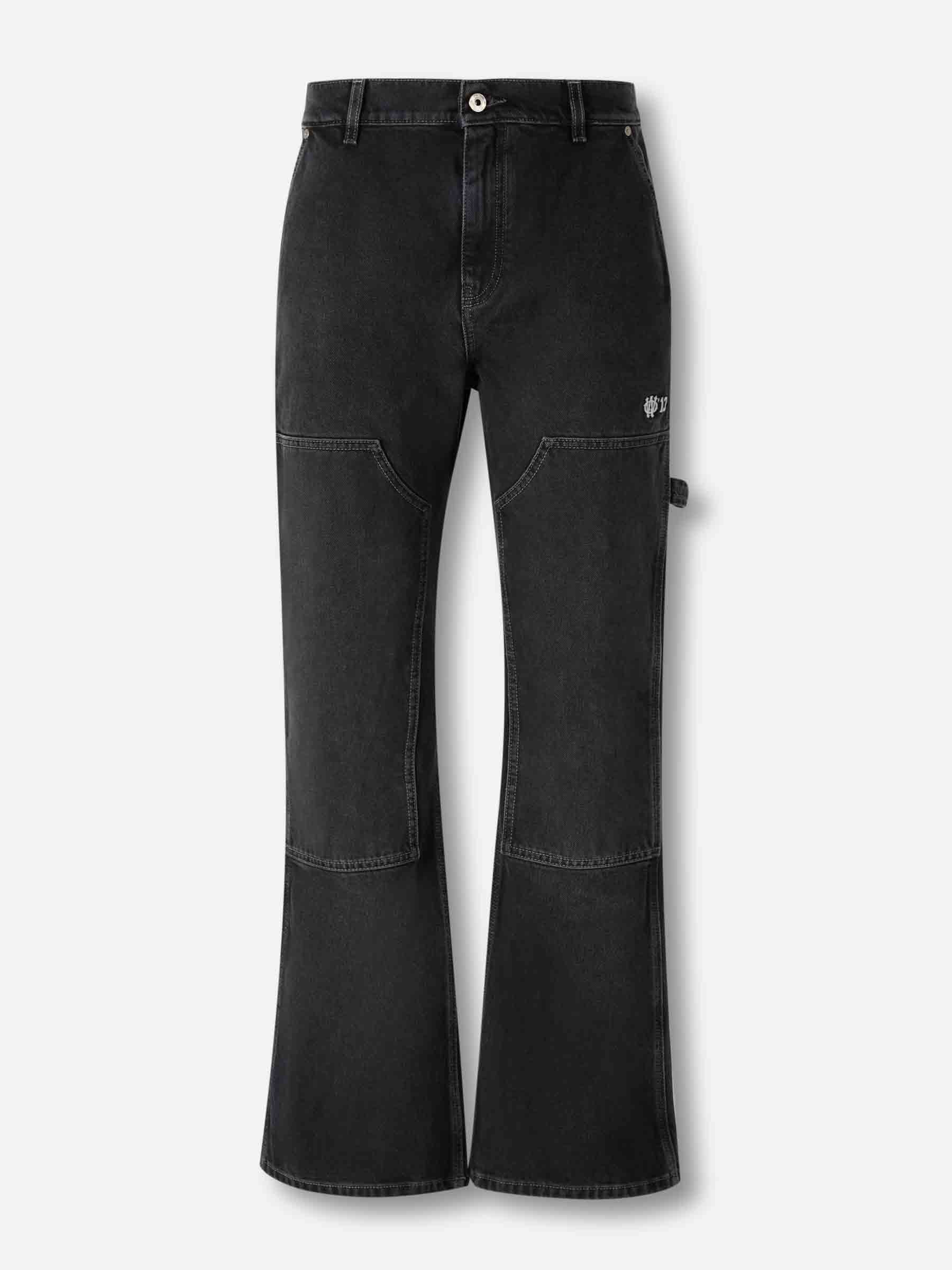 Outlet online Off-White Hombre Jeans Flared Cargo color Negro sku 522-002882 01 - Foto 1