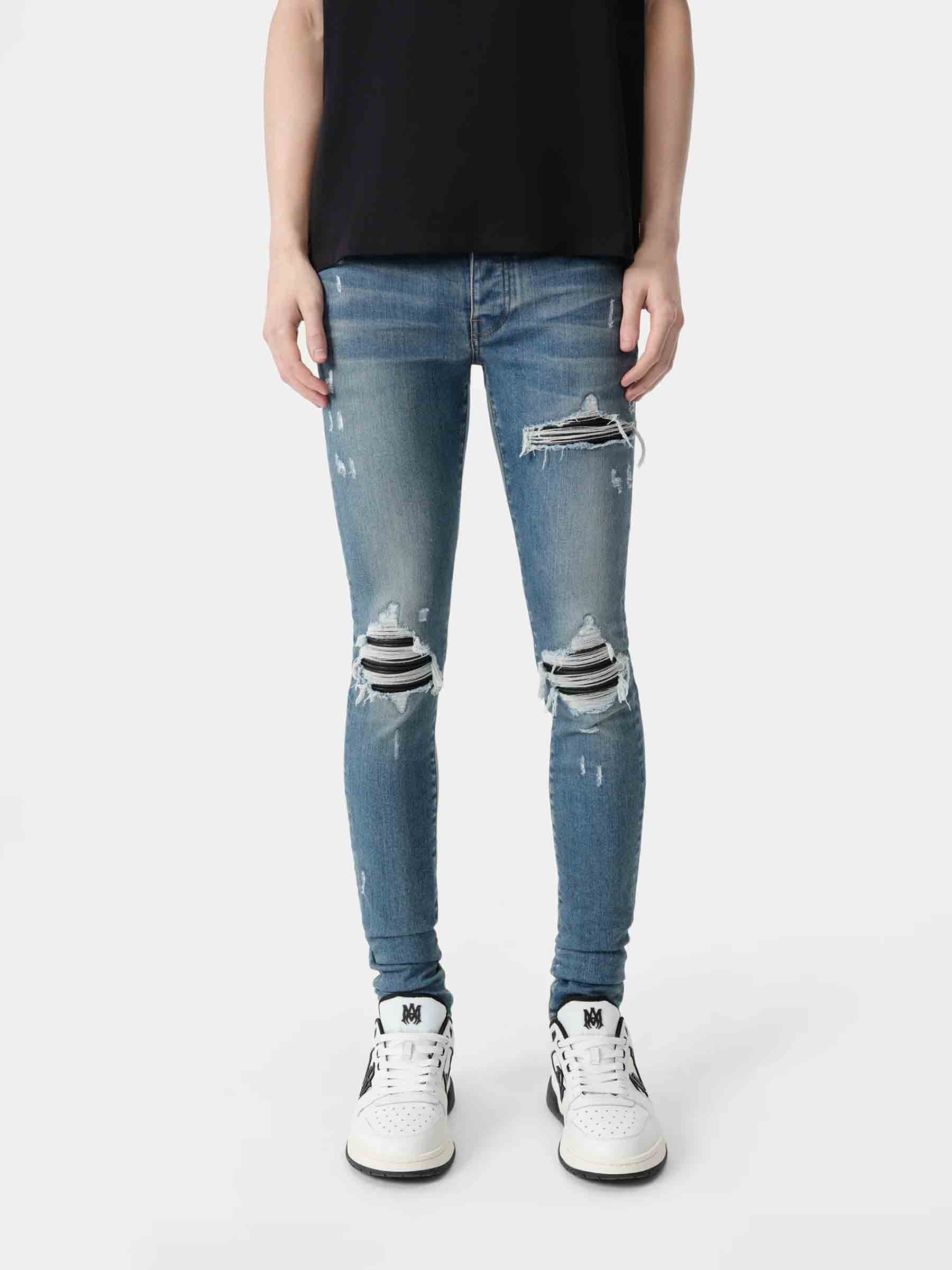 Outlet online Amiri Hombre Jeans Skinny MX1 color Azul sku 522-002884 01 - Foto 3