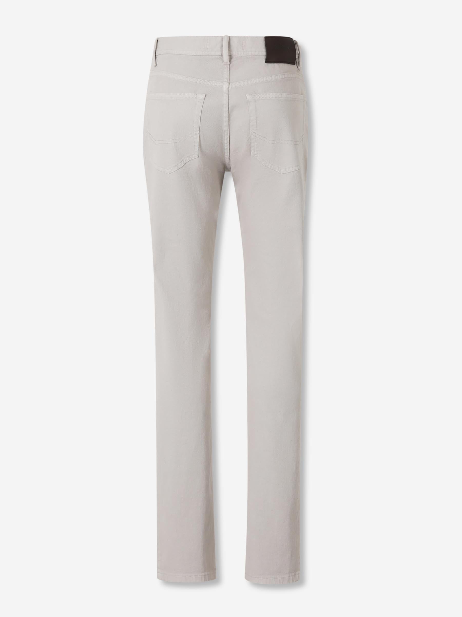 Outlet online Brioni Hombre Jeans Rectos Chamonix color Beige sku 522-002888 01 - Foto 2