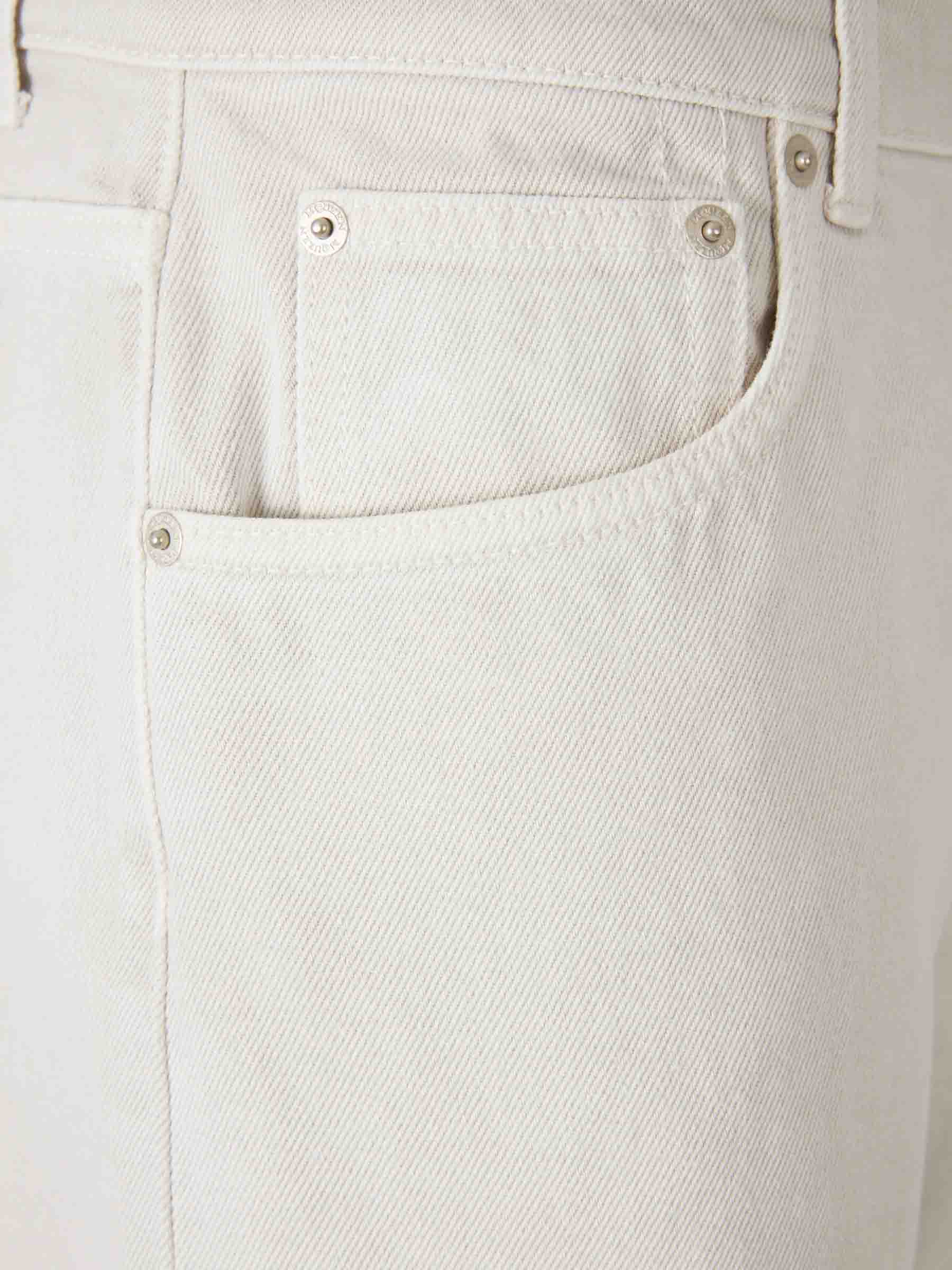 Outlet online McQueen Hombre Jeans rectos Anchos color Crema sku 522-002901 01 - Foto 3