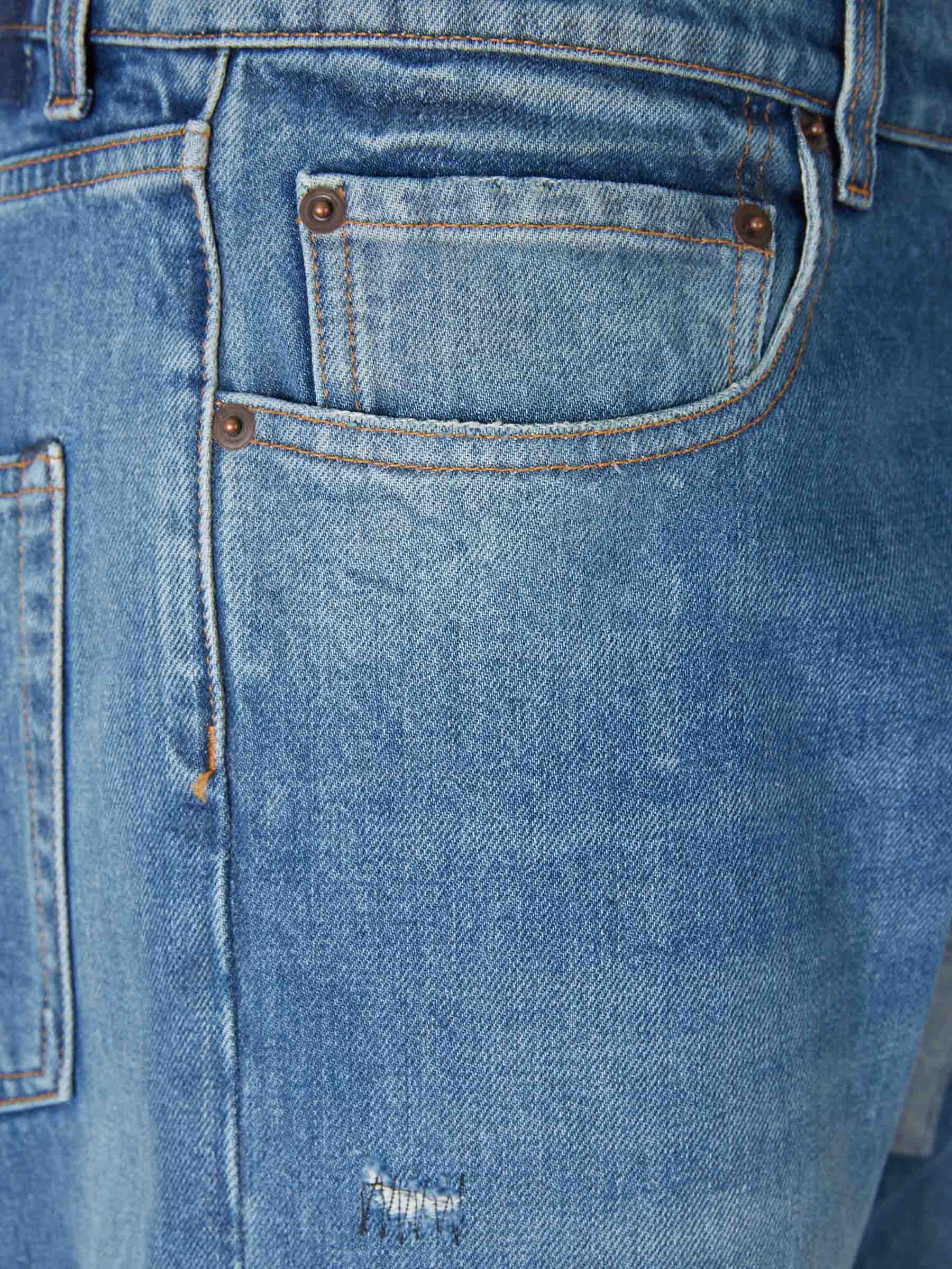 Outlet online Maison Margiela Hombre Jeans Rectos Anchos color Azul Denim sku 522-002934 01 - Foto 3