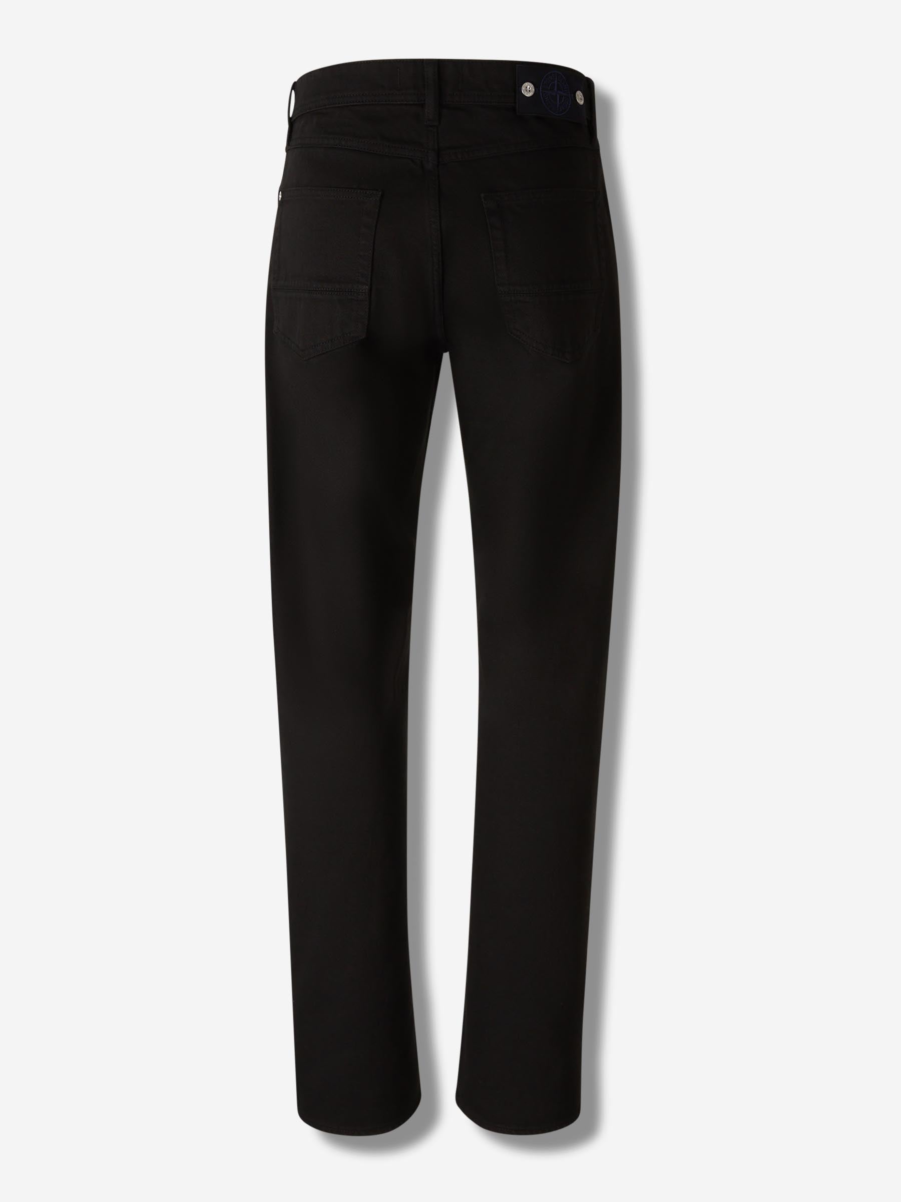 Outlet online Stone Island Denim Hombre Jeans Rectos Bull color Negro sku 522-002942 01 - Foto 2