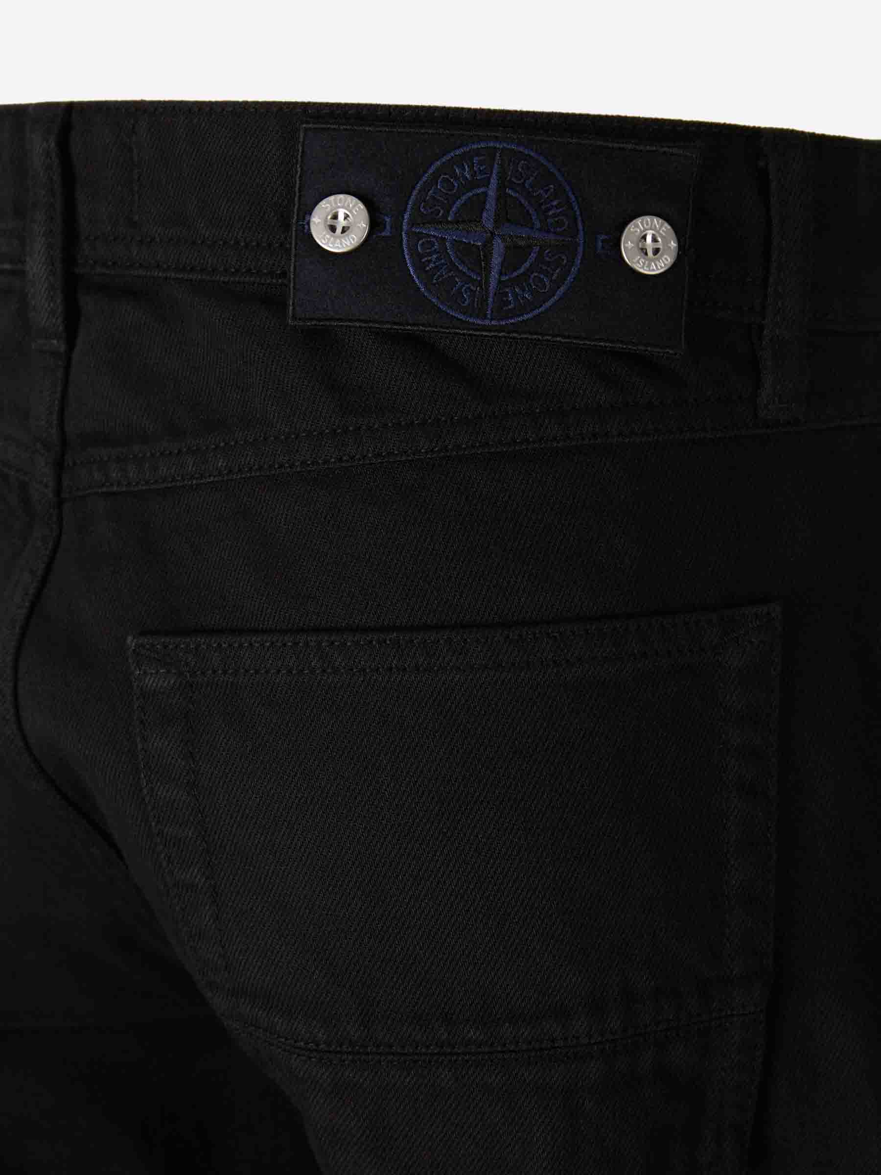 Outlet online Stone Island Denim Hombre Jeans Rectos Bull color Negro sku 522-002942 01 - Foto 4