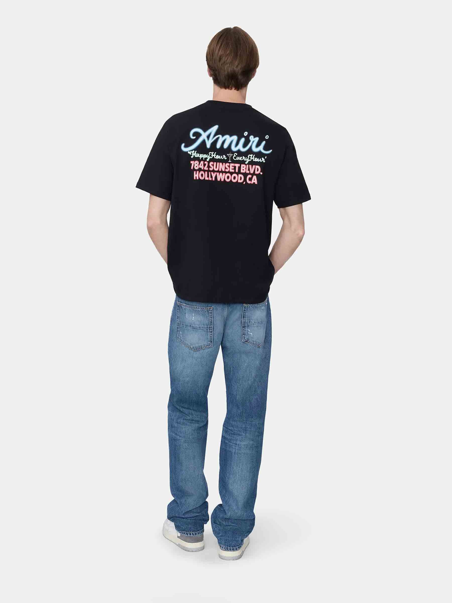 Outlet online Amiri Hombre Jeans Straight Algodón color Azul Denim sku 522-002952 01 - Foto 3