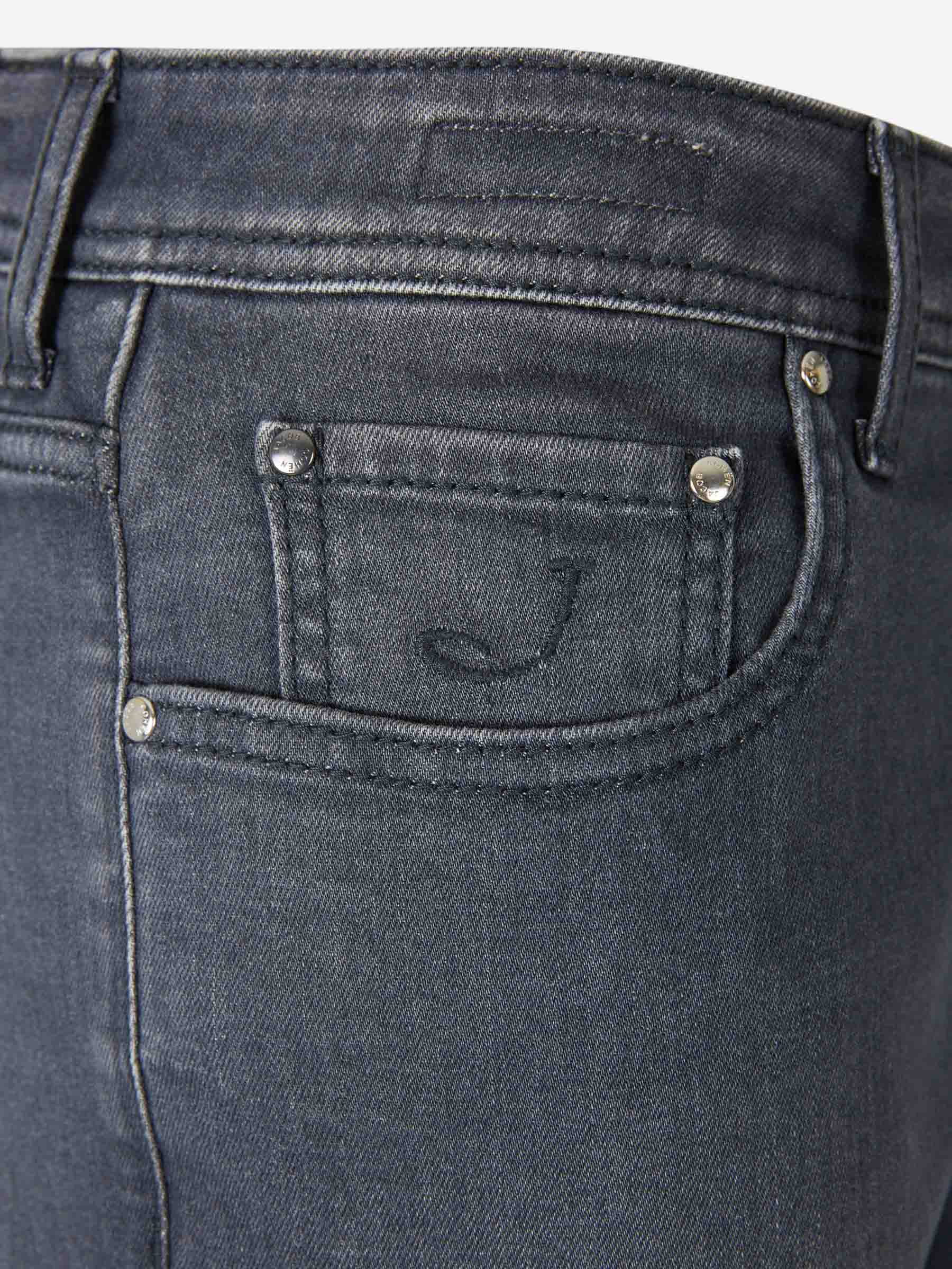 Outlet online Jacob Cohën Hombre Jeans Slim Algodón color Negro sku 522-002955 01 - Foto 3