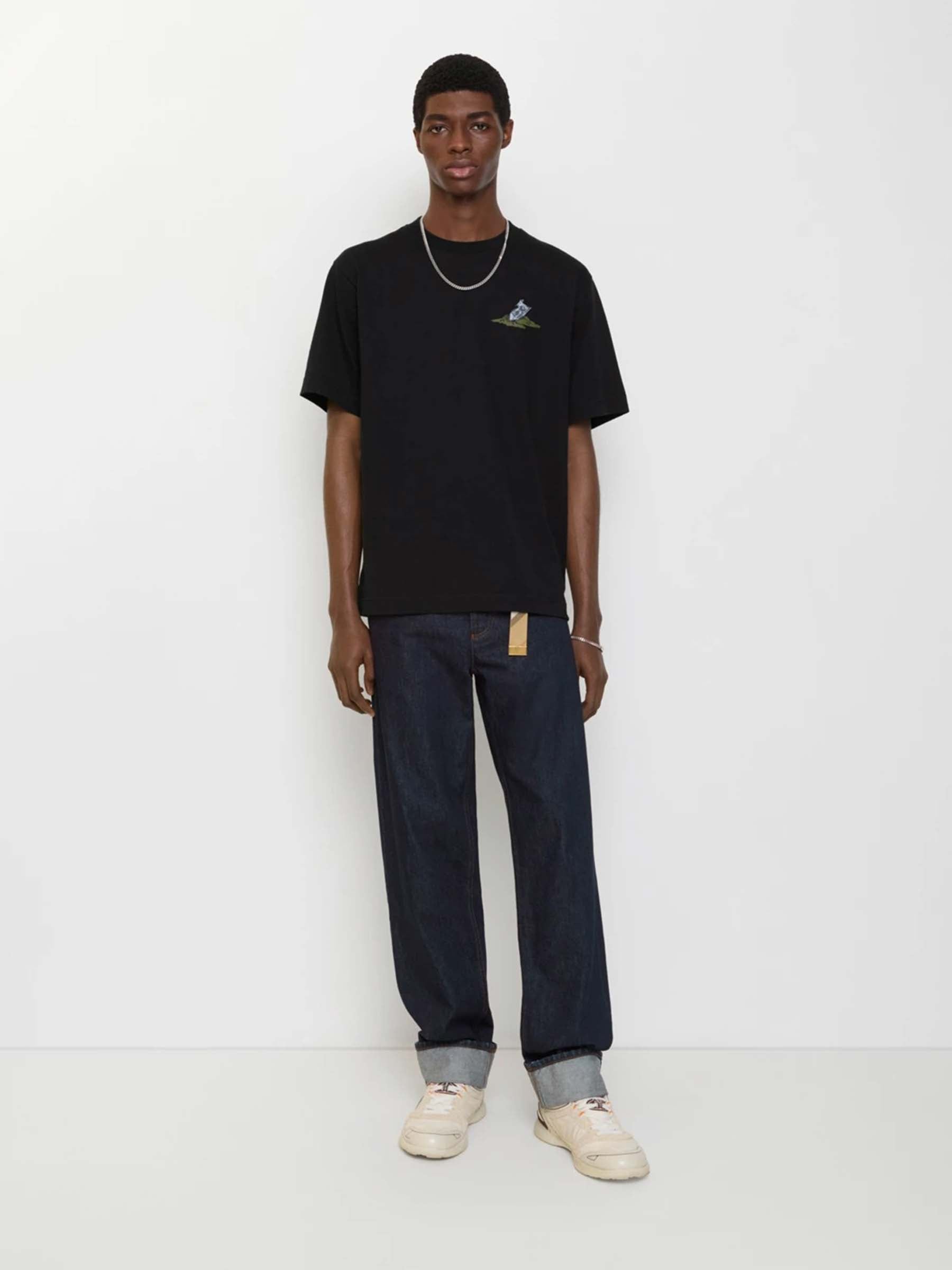 Outlet online Burberry Hombre Jeans Rectos Estándar color Azul Denim Oscuro sku 522-002976 01 - Foto 2