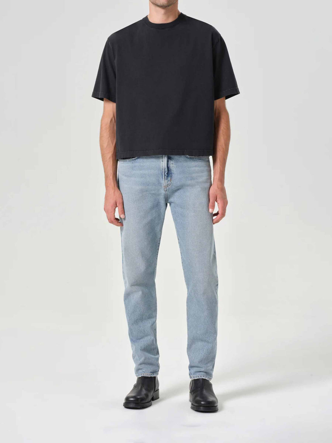 Outlet online Agolde Hombre Jeans Rectos Curtis color Azul Denim Claro sku 522-003014 01 - Foto 2