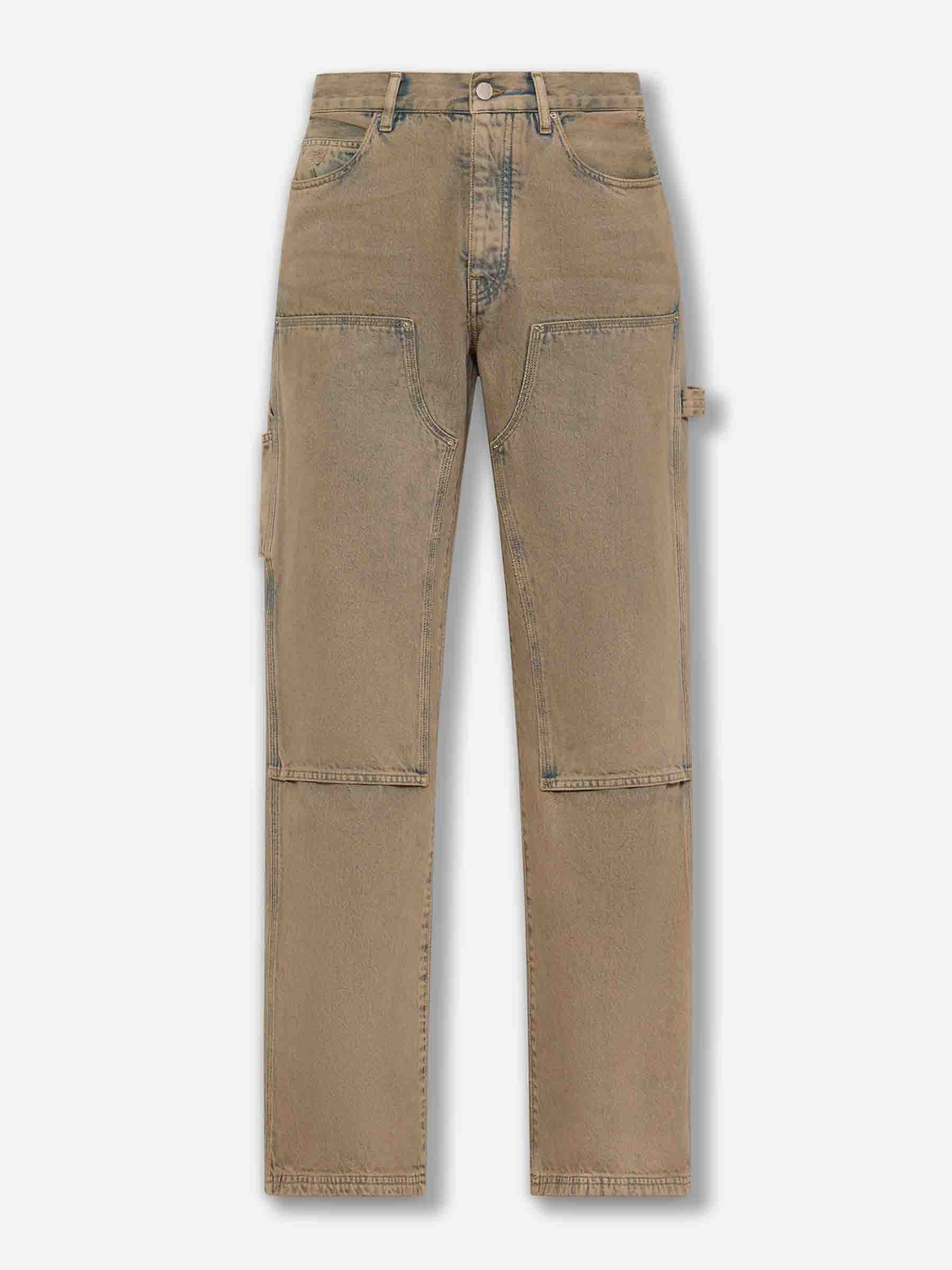Outlet online Amiri Hombre Jeans Carpenter Rectos color Camel sku 522-003026 01 - Foto 1
