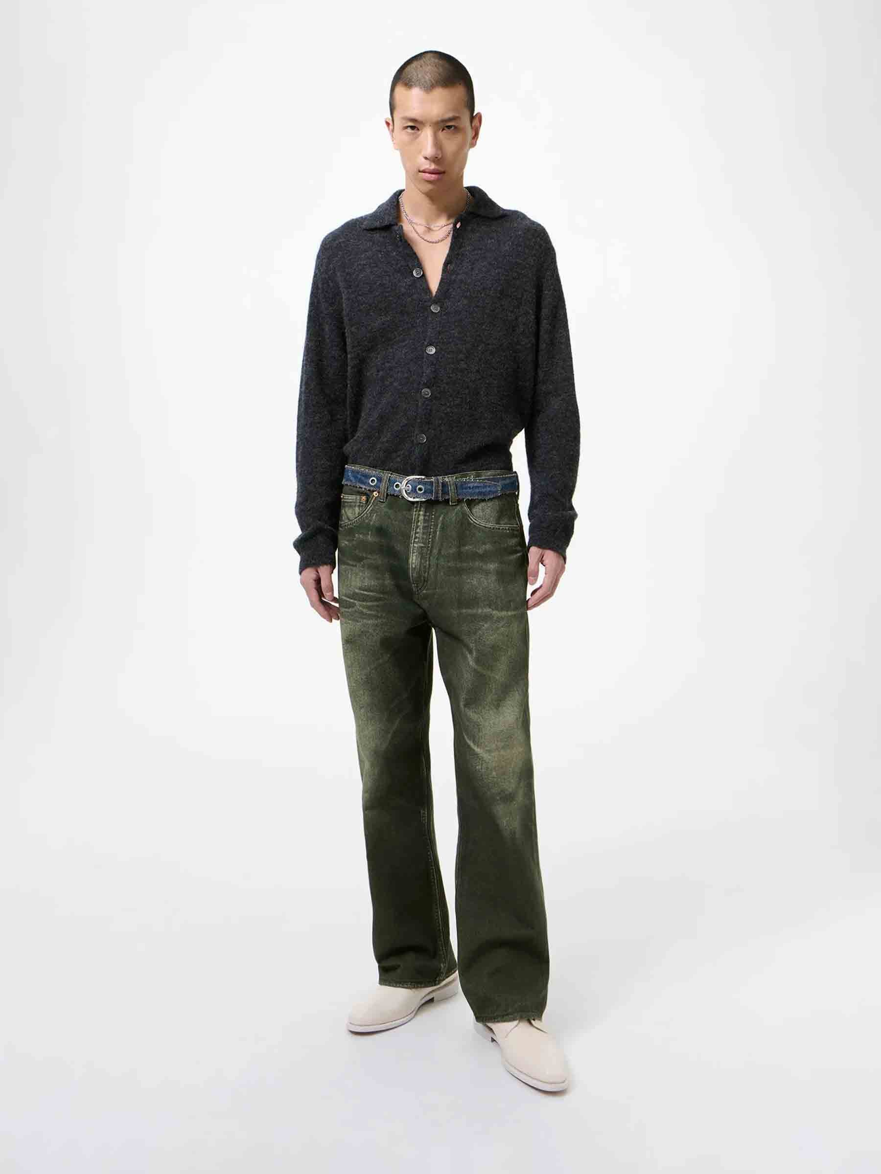 Outlet online Our Legacy Hombre Jeans Rectos Aurora color Negro sku 522-003073 01 - Foto 2