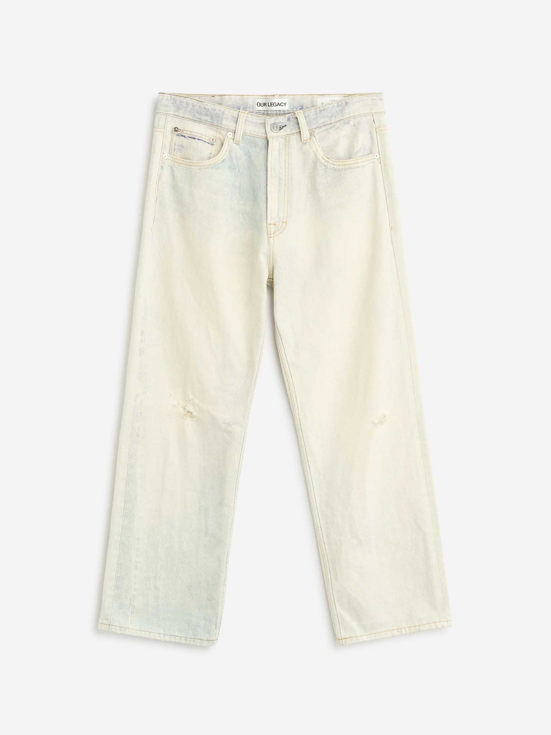Outlet online Our Legacy Hombre Jeans Rectos Anchos color Crema sku 522-003074 01 - Foto 1