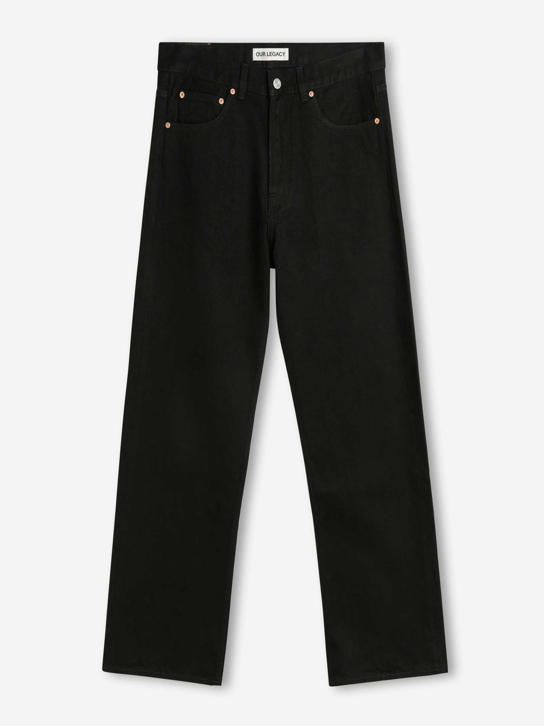 Outlet online Our Legacy Hombre Jeans Third Cut color Negro sku 522-003076 01 - Foto 1