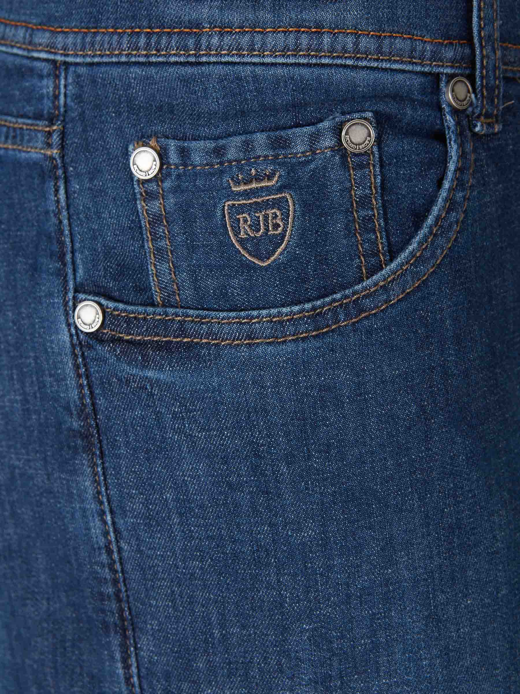 Richard J. Brown Hombre Barcelona Jeans Rectos color Azul Denim Oscuro sku 522-003090 01 - Foto 3