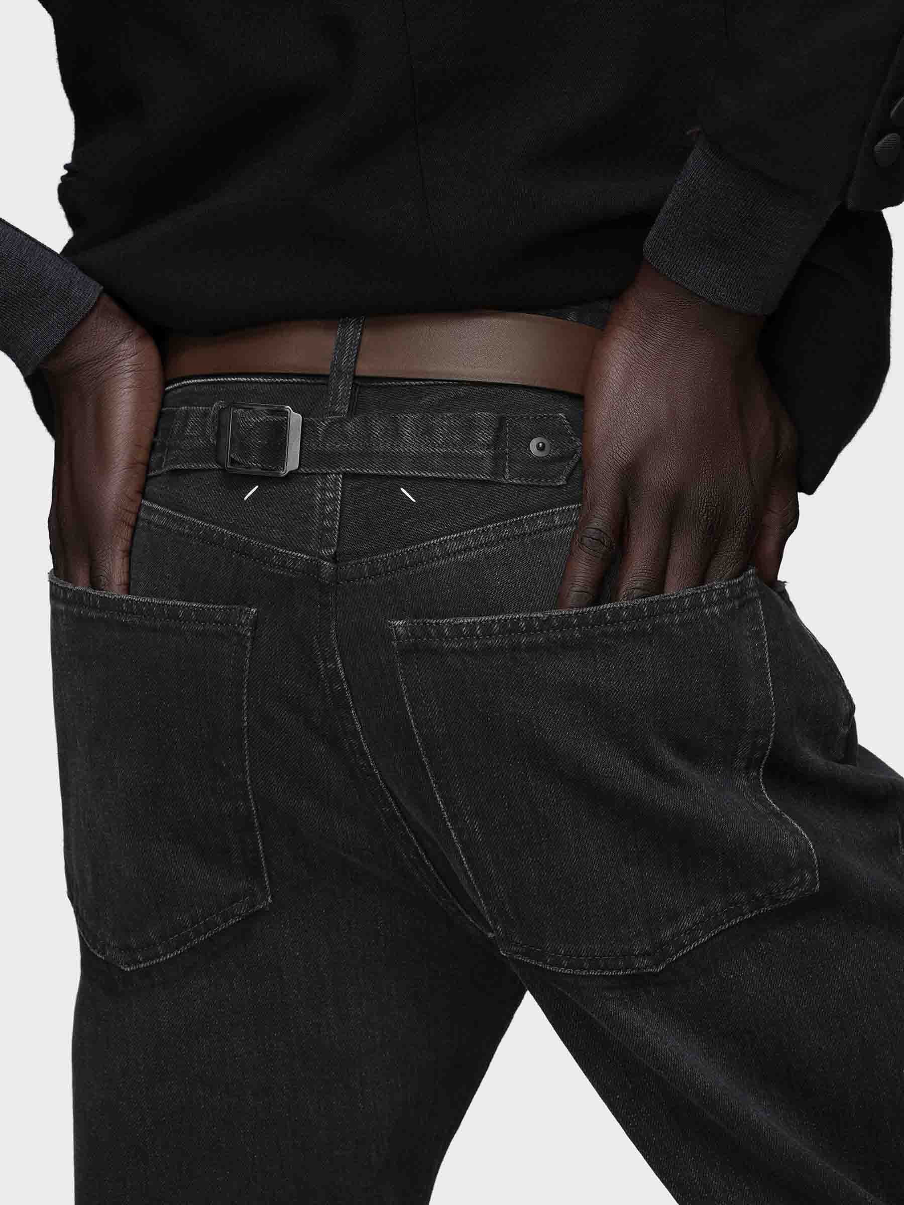 Maison Margiela Hombre Barcelona Jeans Rectos color Negro sku 522-003113 01 - Foto 4
