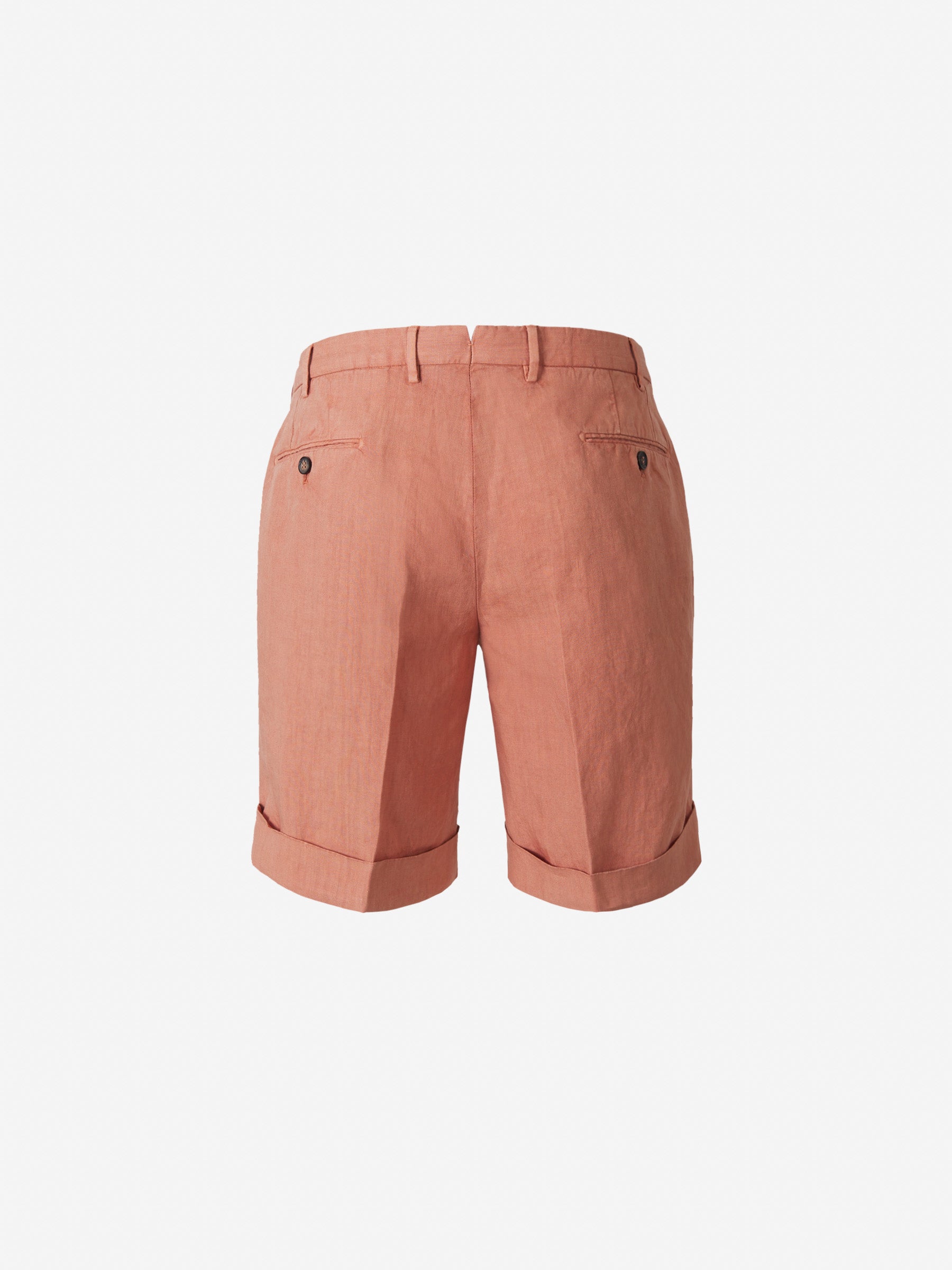 Outlet online Santa Eulalia Hombre Bermudas Lino color Terracota sku 523-000664 04 - Foto 14