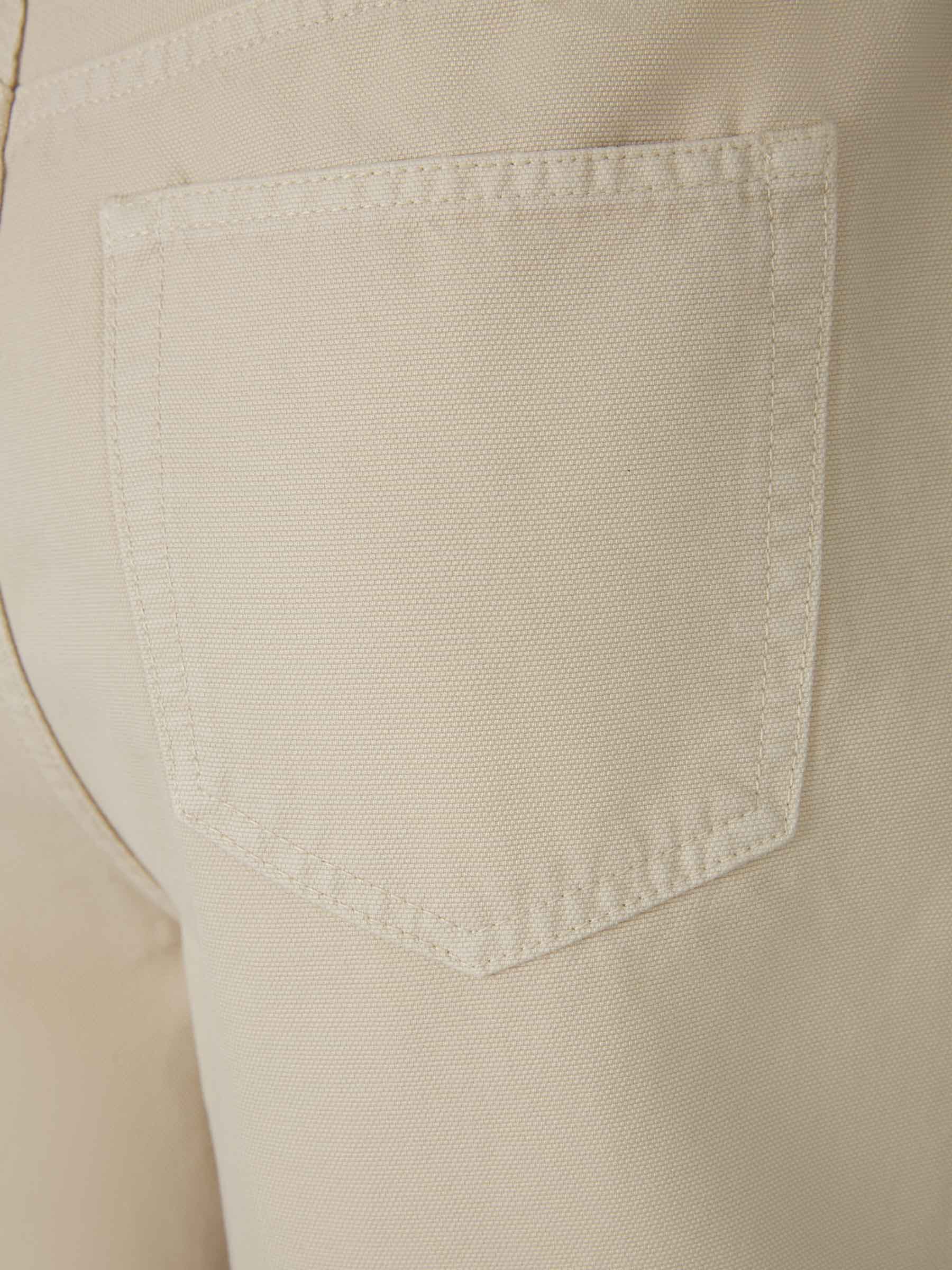 Outlet online Off-White Hombre Bermudas Logo Algodón color Beis sku 523-000789 01 - Foto 4