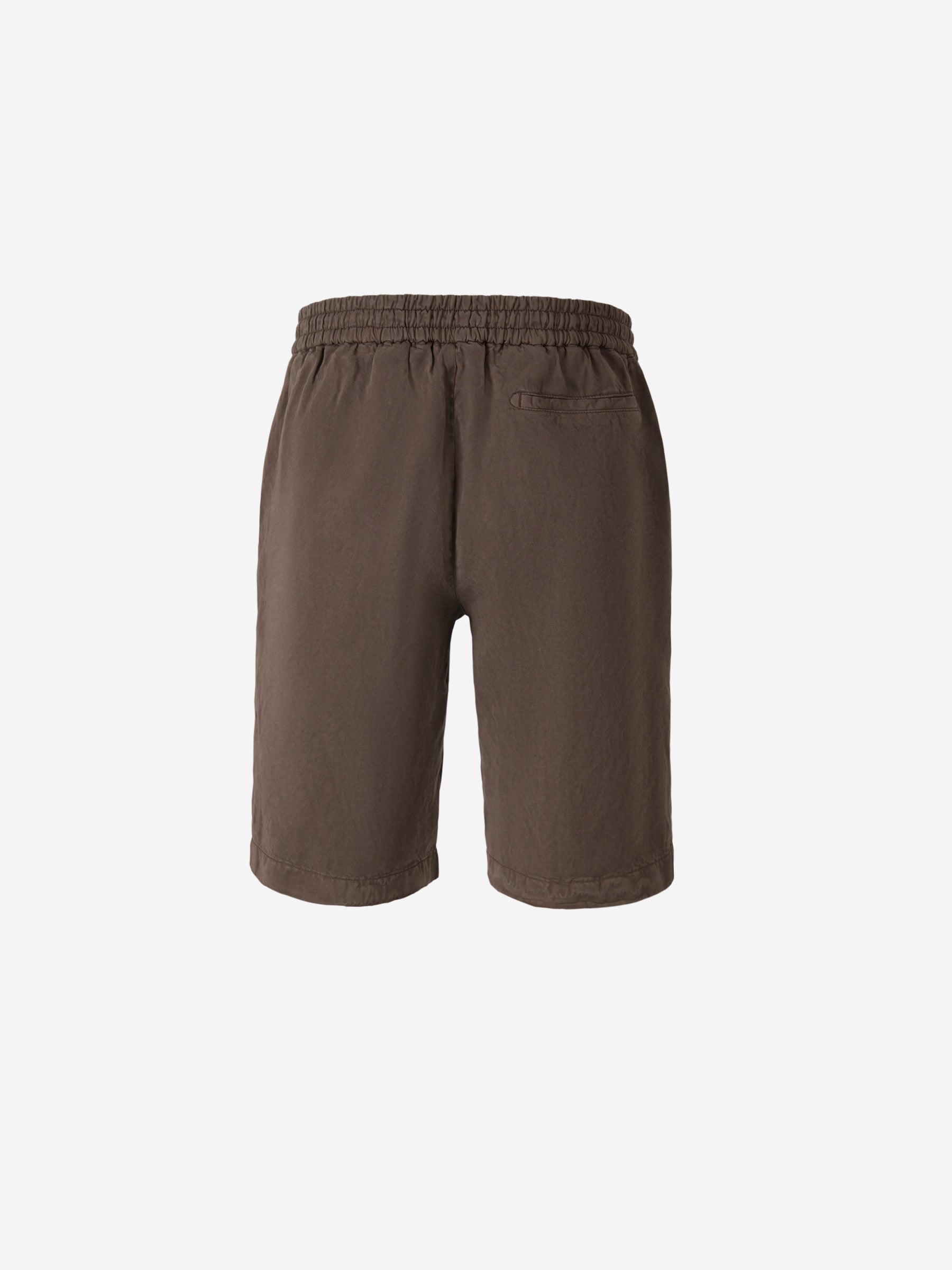 Outlet online Santa Eulalia Hombre Bermudas Lino Ajustables color Marrón Oscuro sku 523-000830 01 - Foto 2