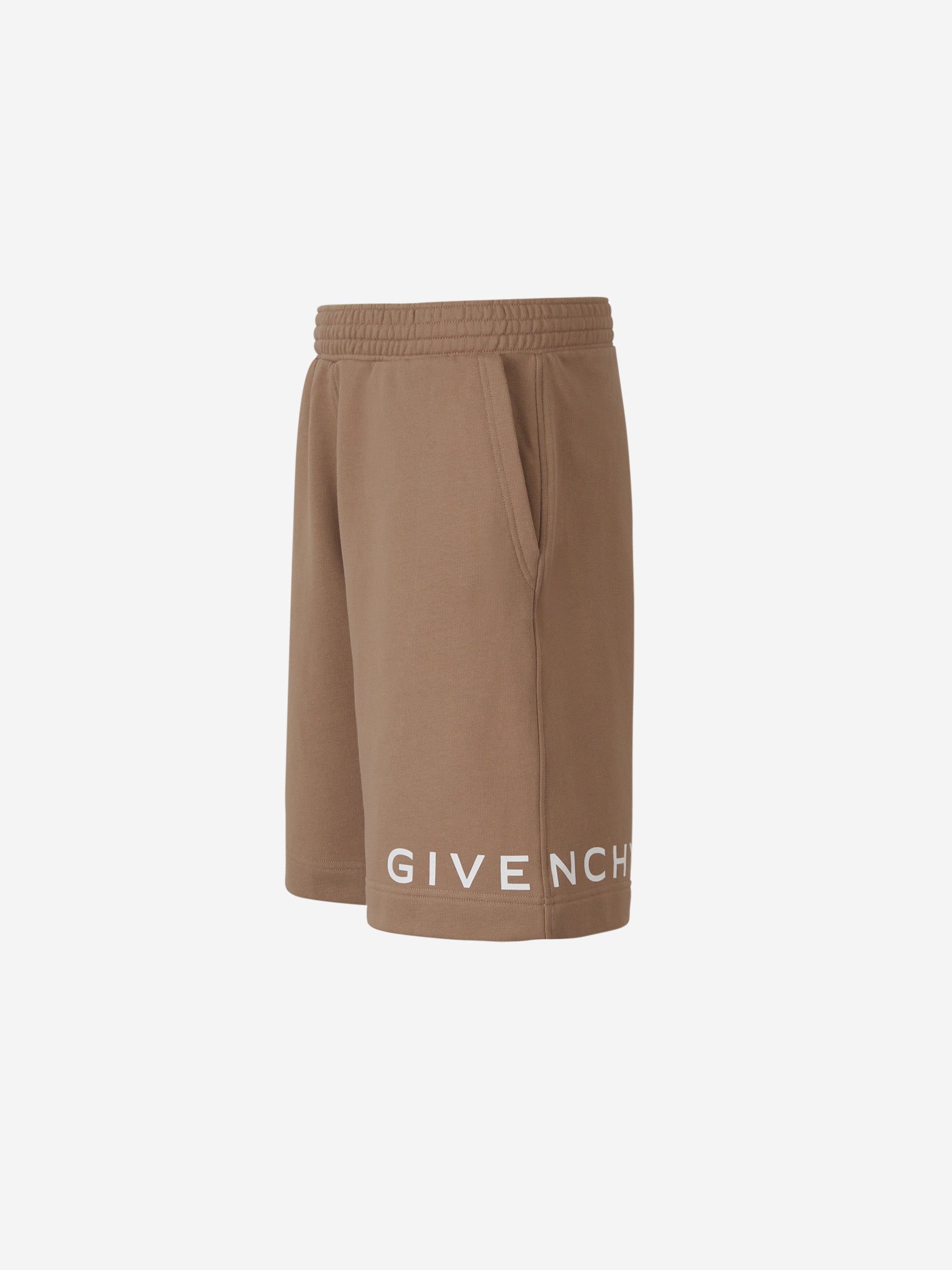 Outlet online Givenchy Hombre Bermudas Estampadas Logo color Beis sku 523-000851 01 - Foto 2