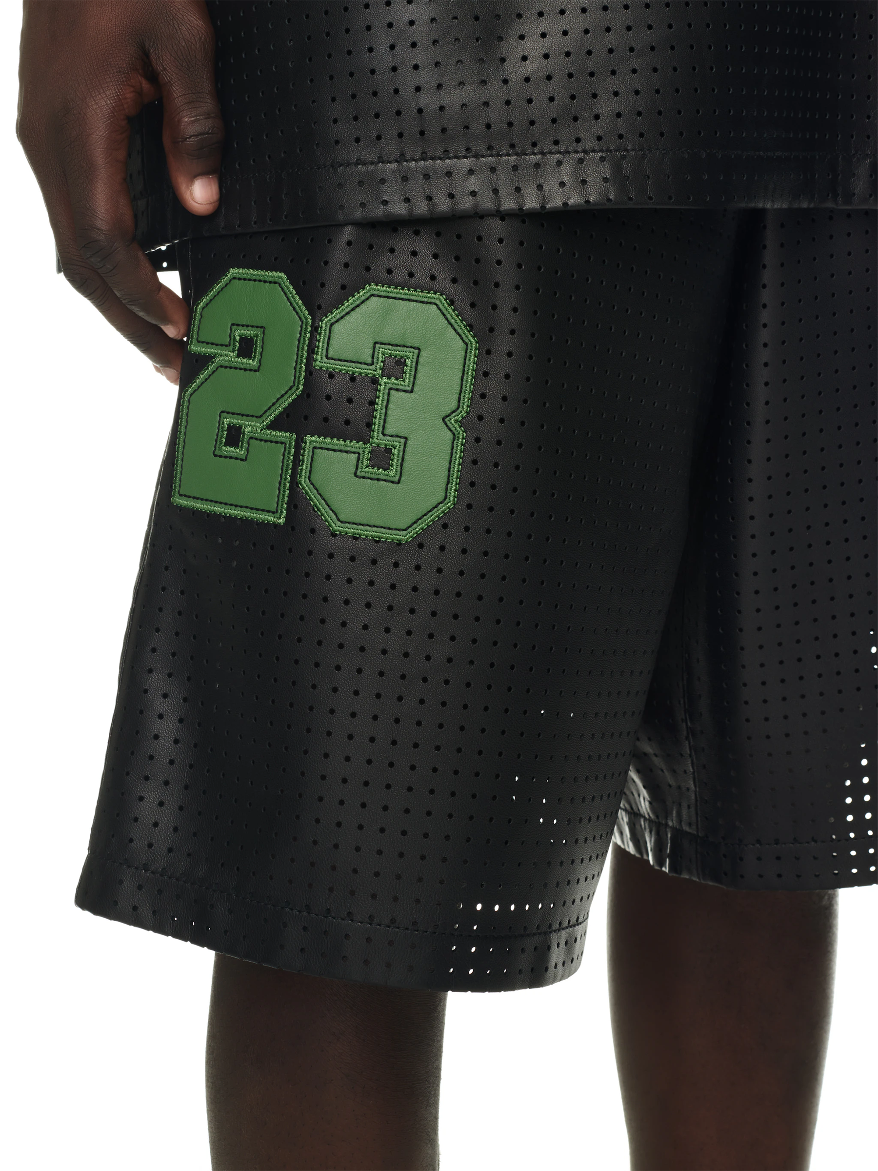 Outlet online Off-White Hombre Bermudas Naulover Lea color Negro sku 523-000886 01 - Foto 3
