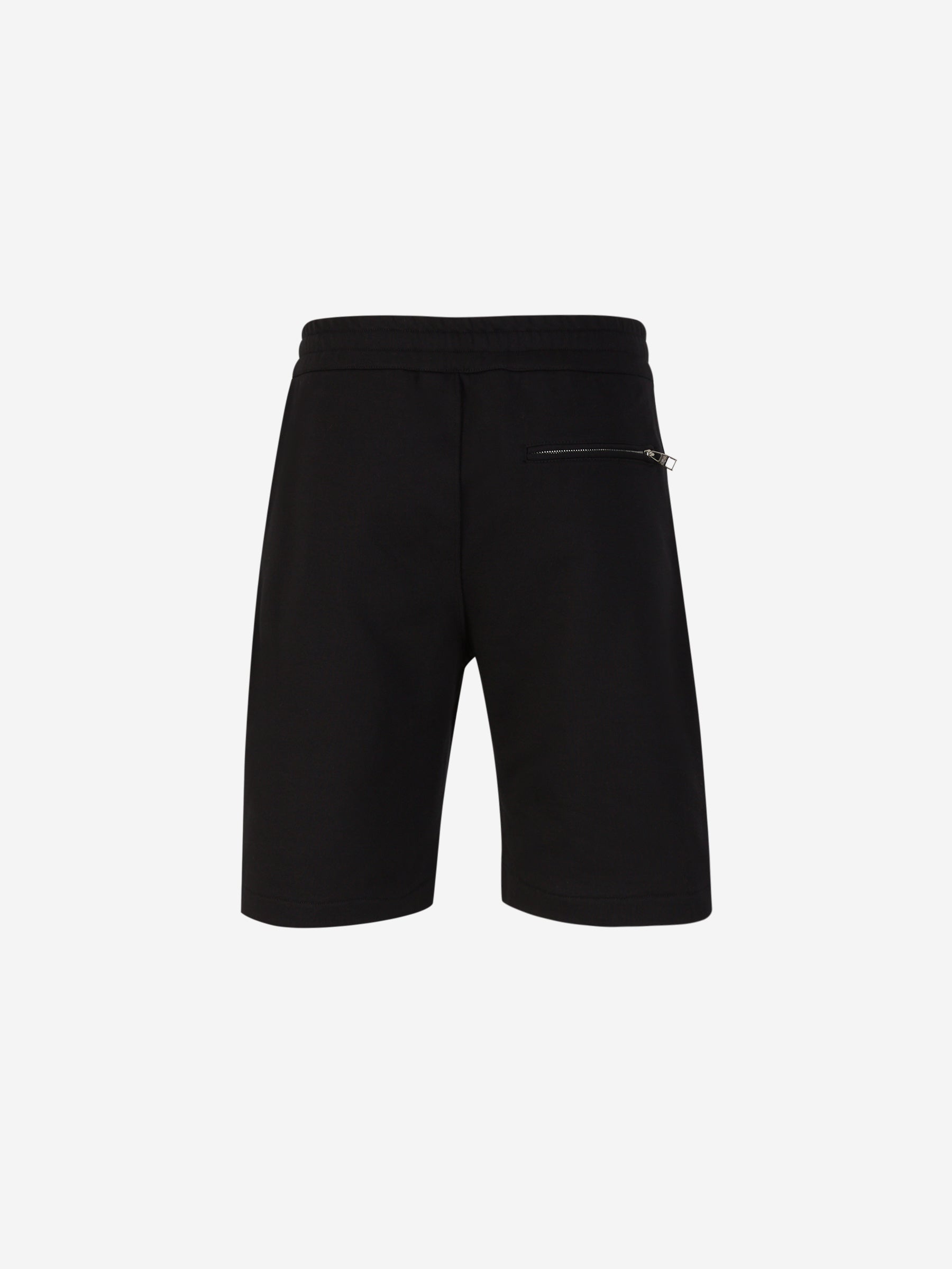 Outlet online McQueen Hombre Bermudas Joggers Logo color Negro sku 523-000916 01 - Foto 2