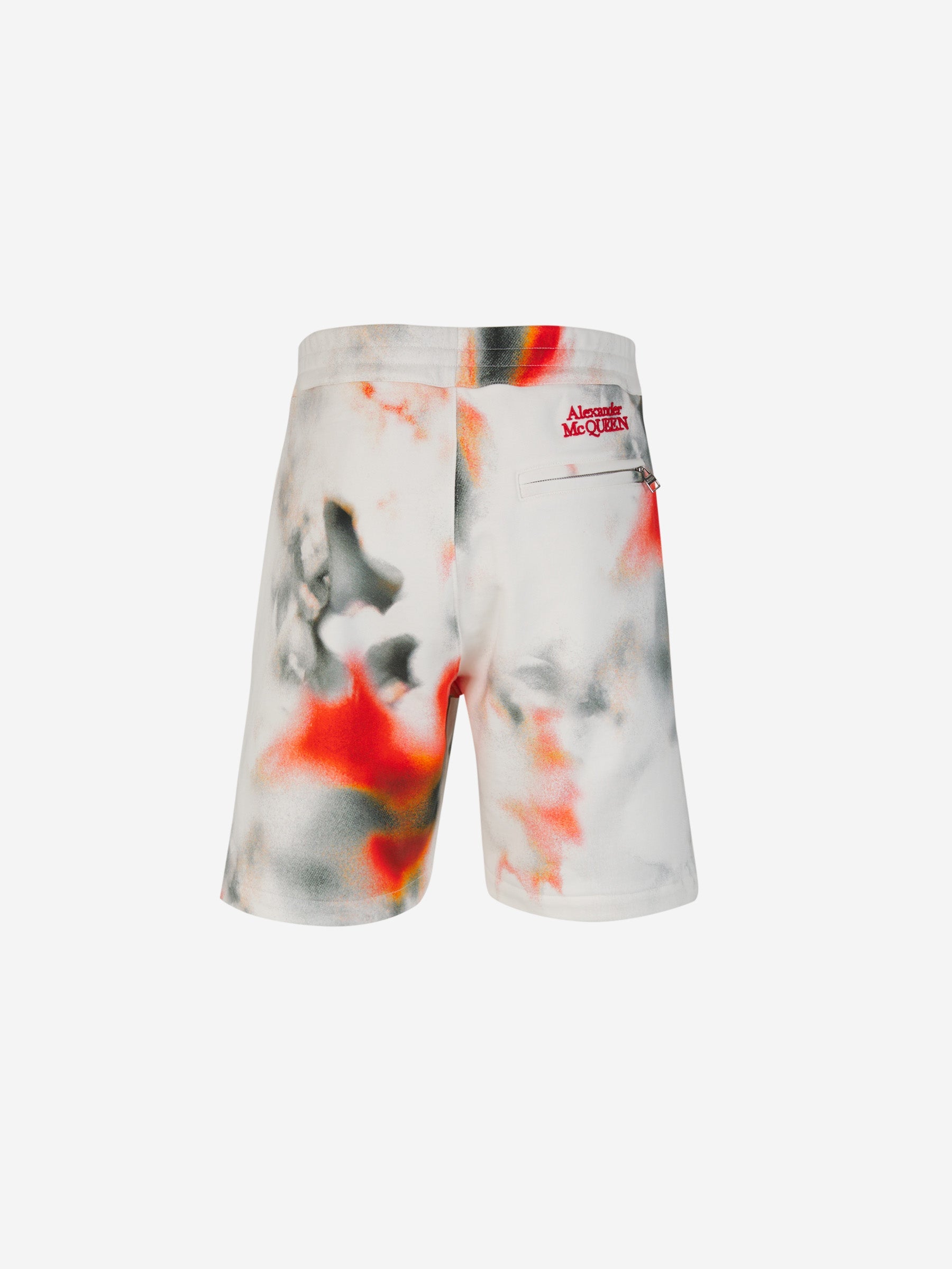 Outlet online McQueen Hombre Bermuda Estampada Algodón color Blanco sku 523-000917 01 - Foto 2