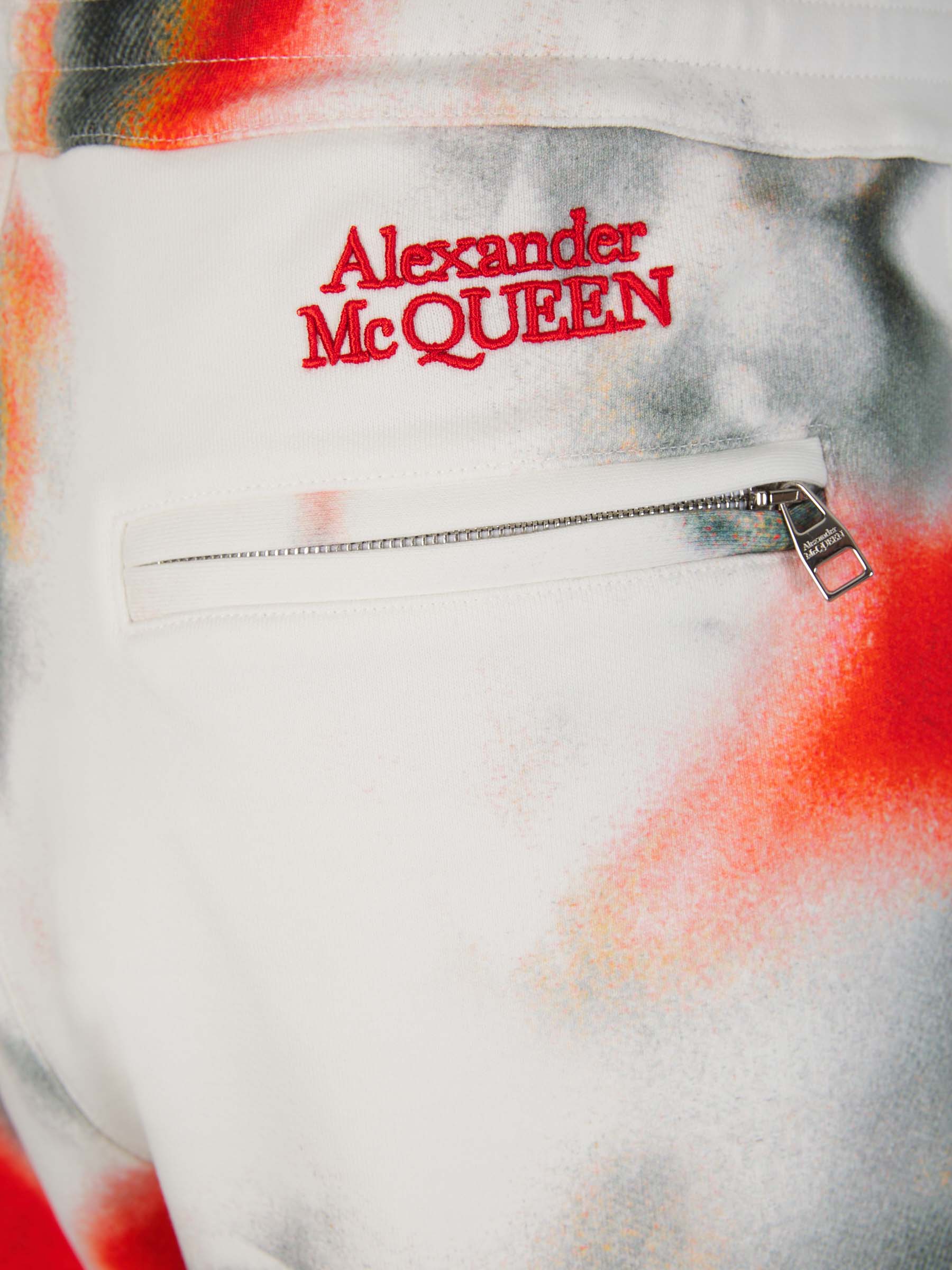 Outlet online McQueen Hombre Bermuda Estampada Algodón color Blanco sku 523-000917 01 - Foto 4