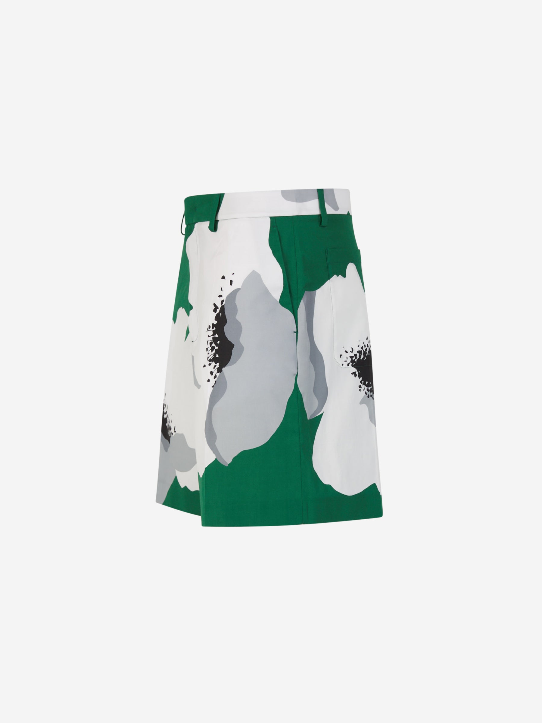 Outlet online Valentino Hombre Bermudas Motivo Valentino Flower Portrait color Verde Menta sku 523-000955 01 - Foto 2