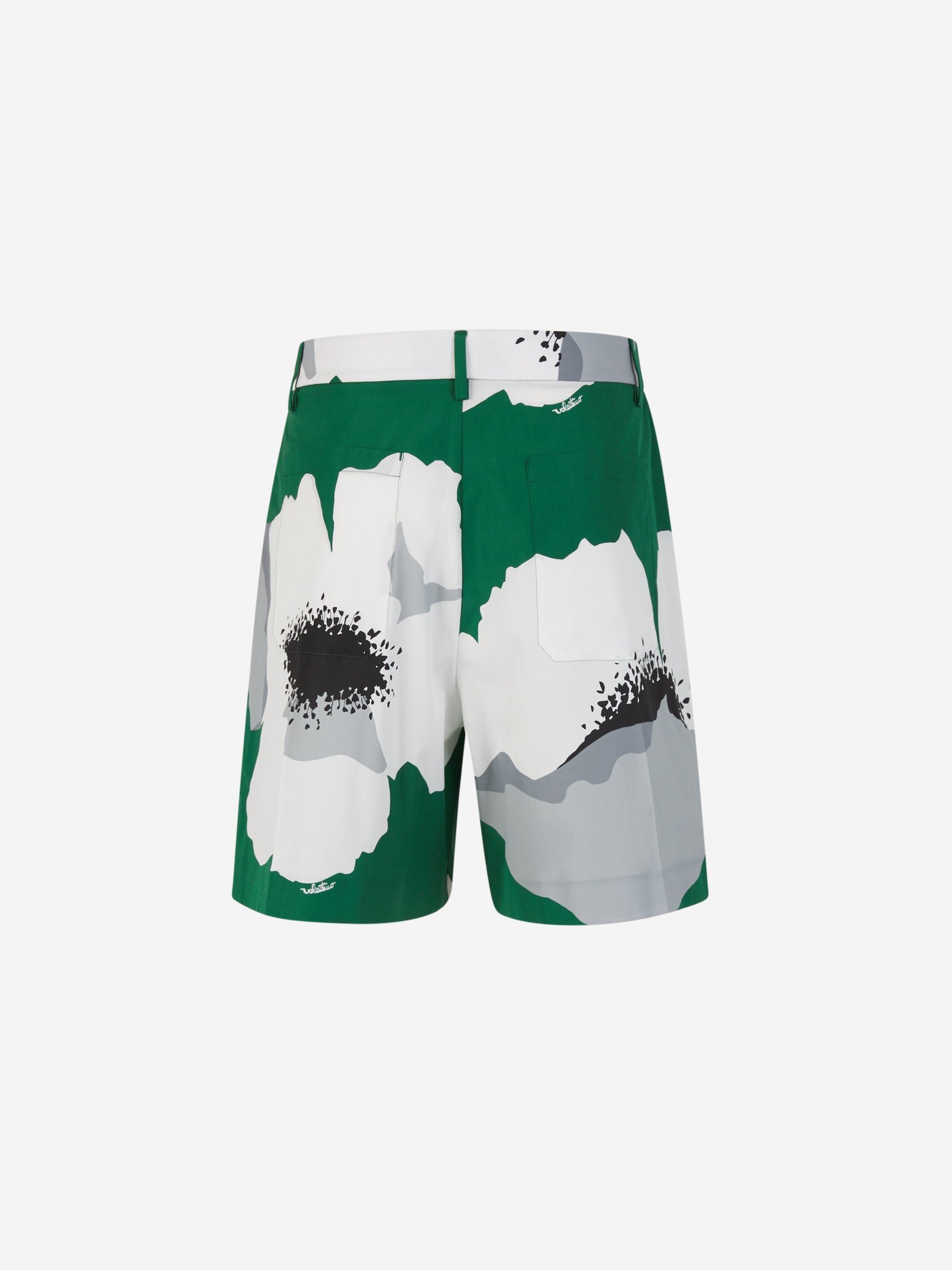 Outlet online Valentino Hombre Bermudas Motivo Valentino Flower Portrait color Verde Menta sku 523-000955 01 - Foto 3
