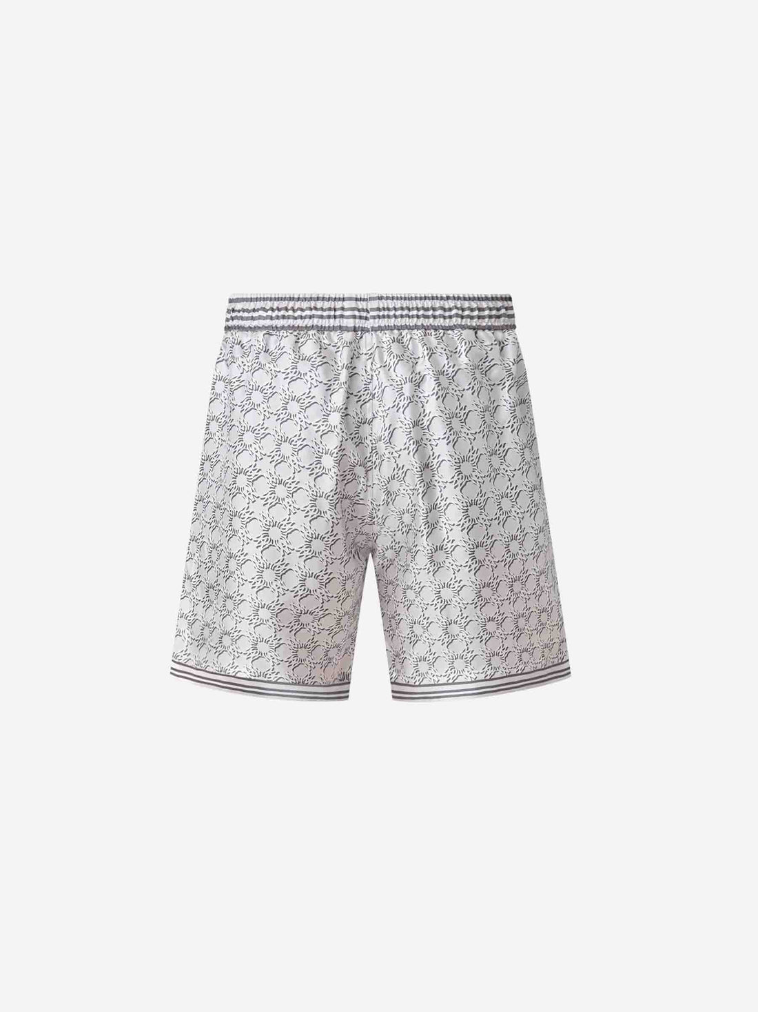 Amiri Hombre Barcelona Bermudas Estampado Ma-Quad color Gris Claro sku 523-001070 01 - Foto 2