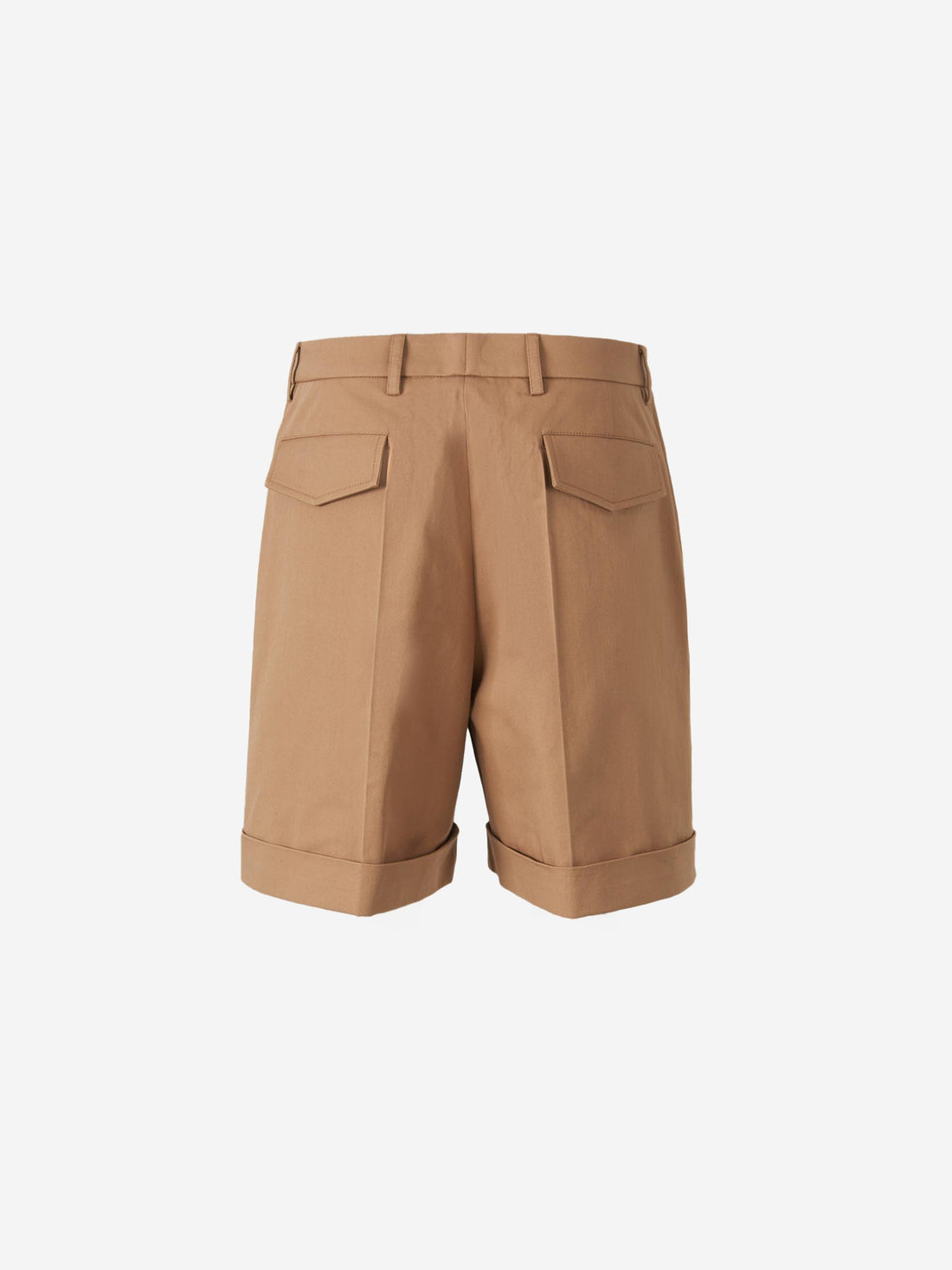 Valentino Hombre Barcelona Bermudas Pinzas Algodón color Caramelo sku 523-001089 01 - Foto 2