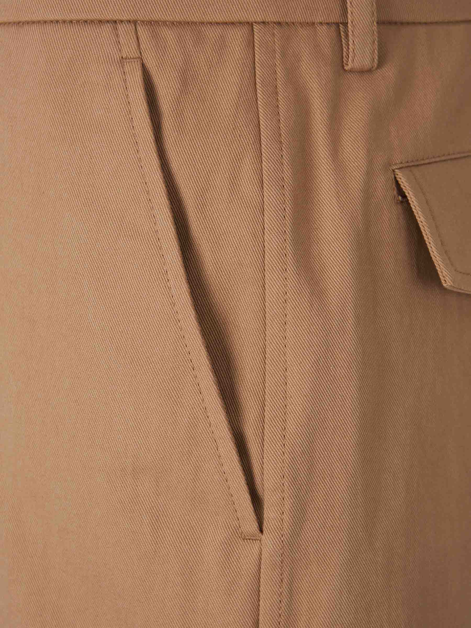 Valentino Hombre Barcelona Bermudas Pinzas Algodón color Caramelo sku 523-001089 01 - Foto 3