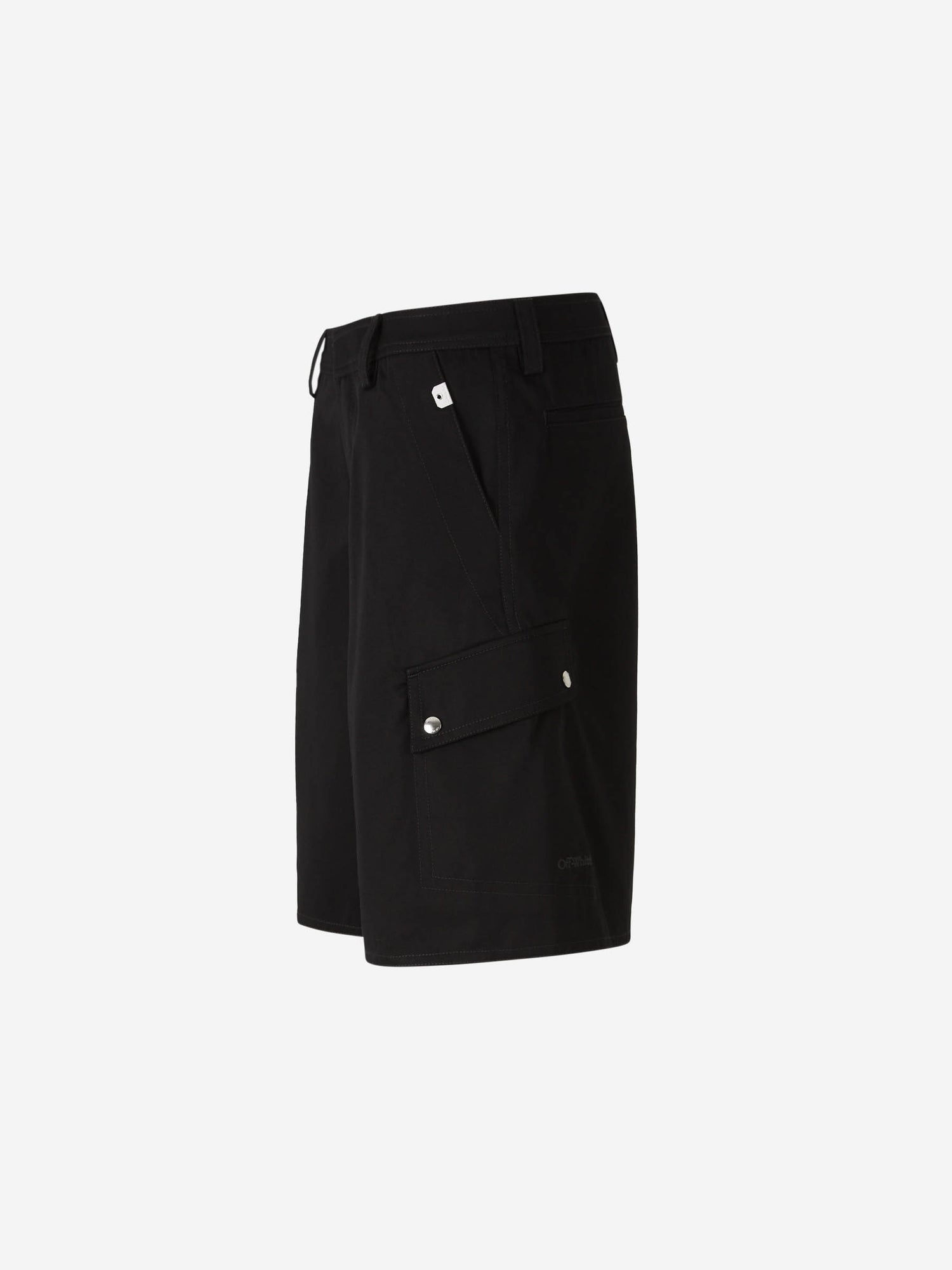 Off-White Hombre Barcelona Bermuda Cargo Algodón color Negro sku 523-001092 01 - Foto 2