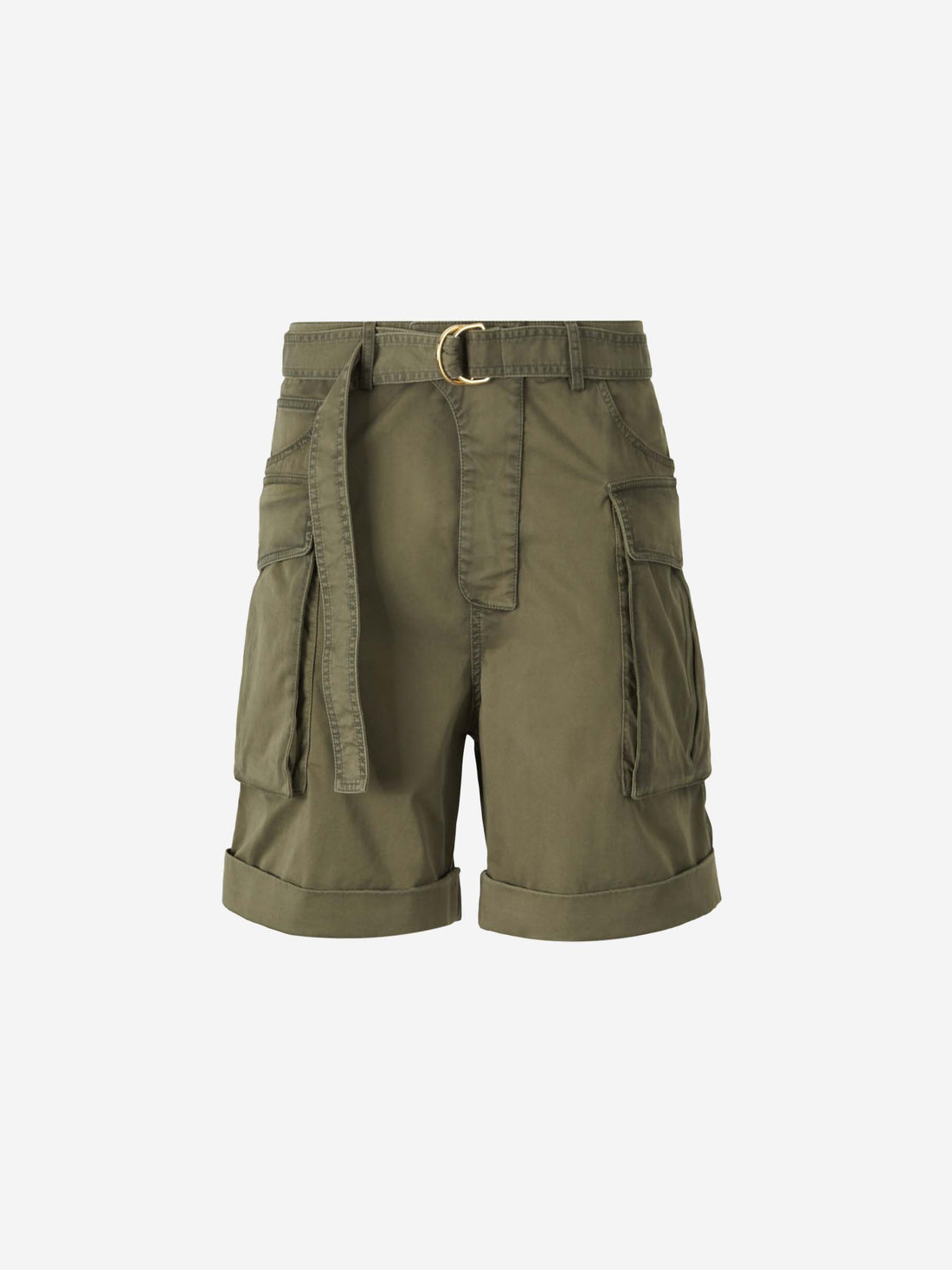 Balmain Hombre Barcelona Bermudas Cargo Algodón color Verde Militar sku 523-001096 01 - Foto 1