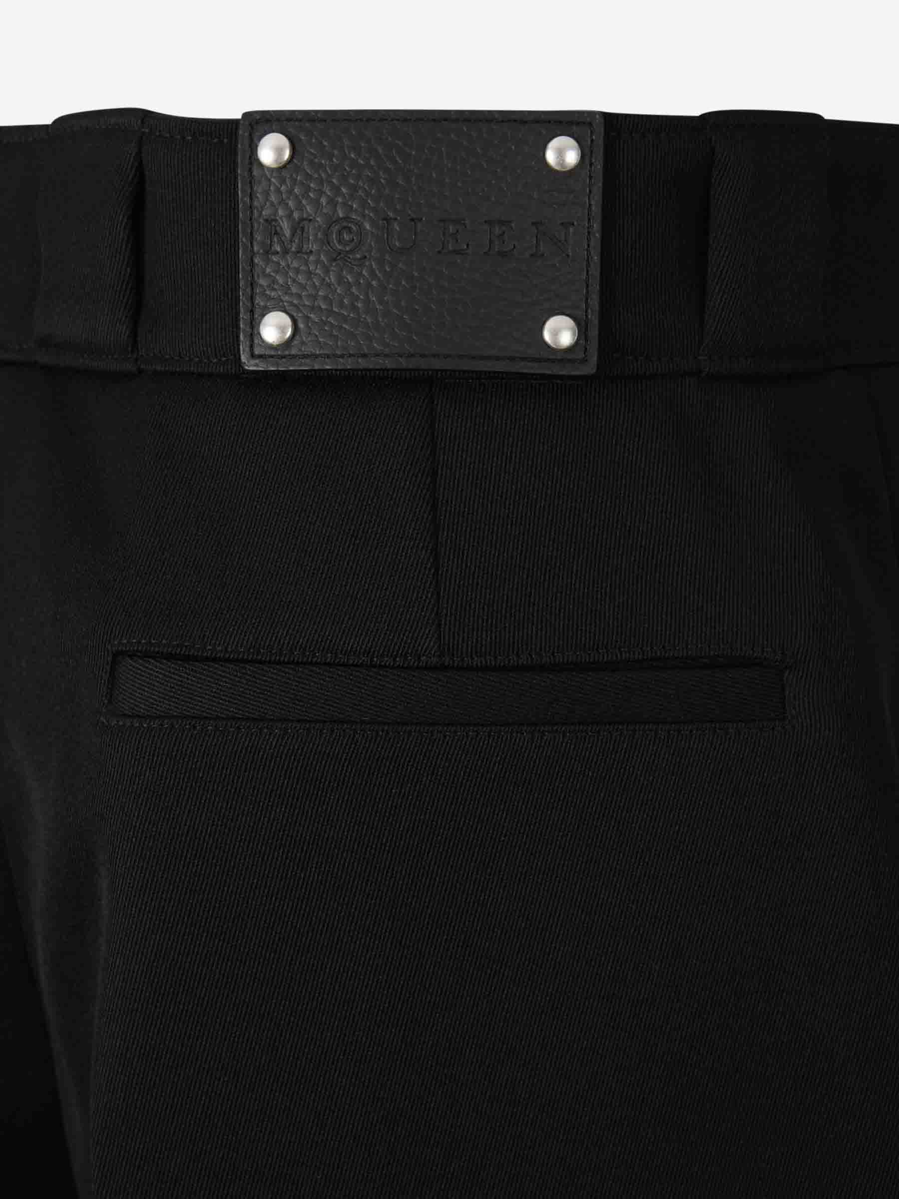 Alexander McQueen Hombre Barcelona Bermudas Formales Lana color Negro sku 523-001099 01 - Foto 4