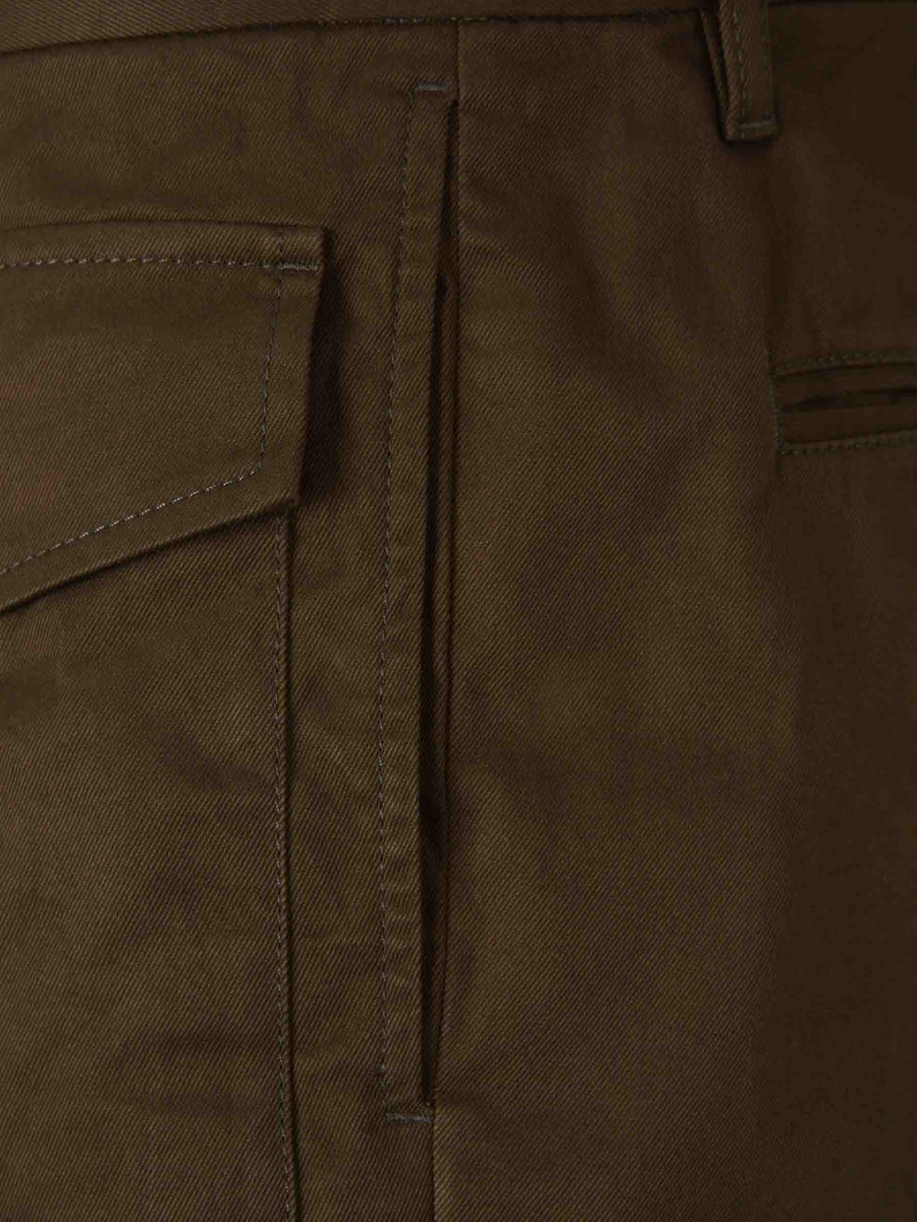 Outlet online Dsquared2 Hombre Bermudas Chino Ranger color Verde Militar sku 523-001131 01 - Foto 5
