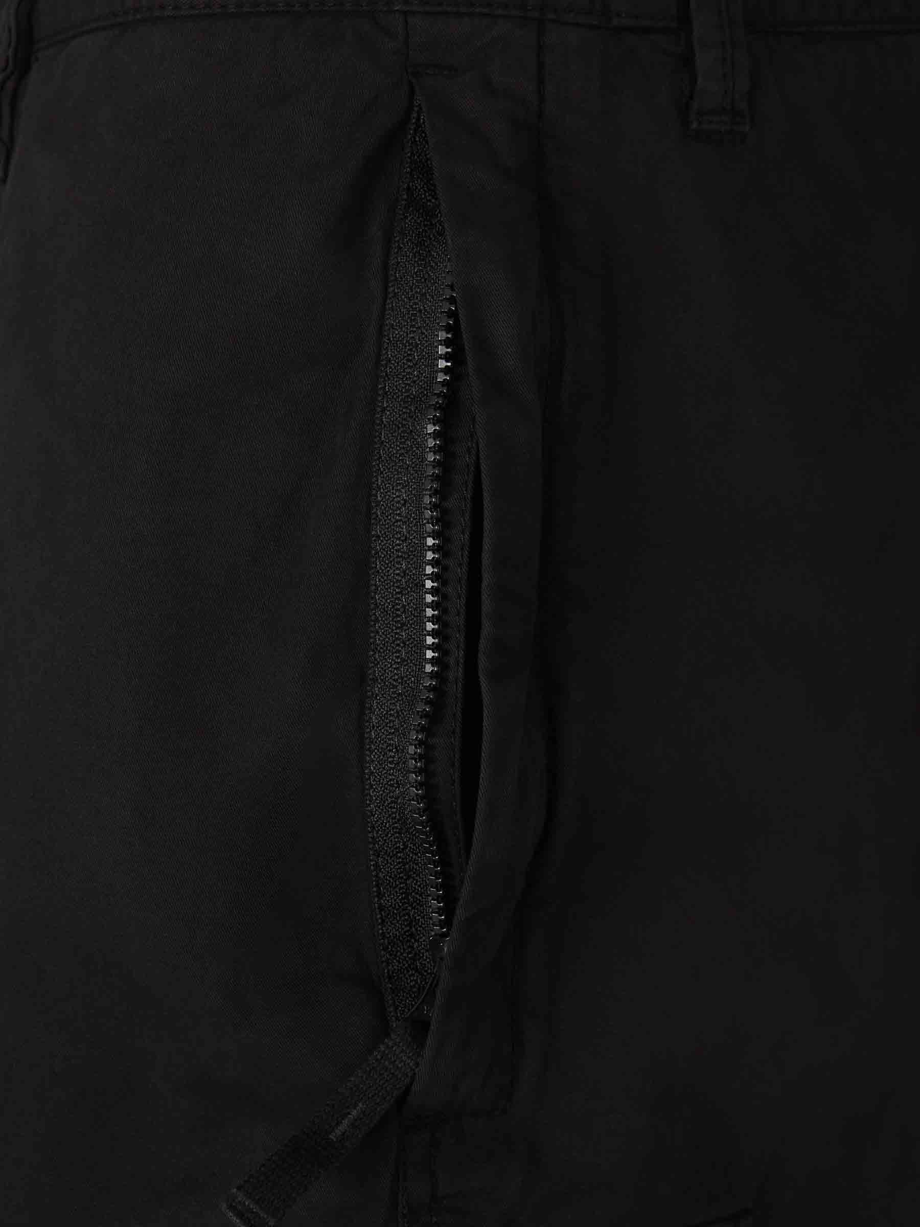 Stone Island Hombre Barcelona Bermuda Cargo Sarga color Negro sku 523-001148 01 - Foto 4